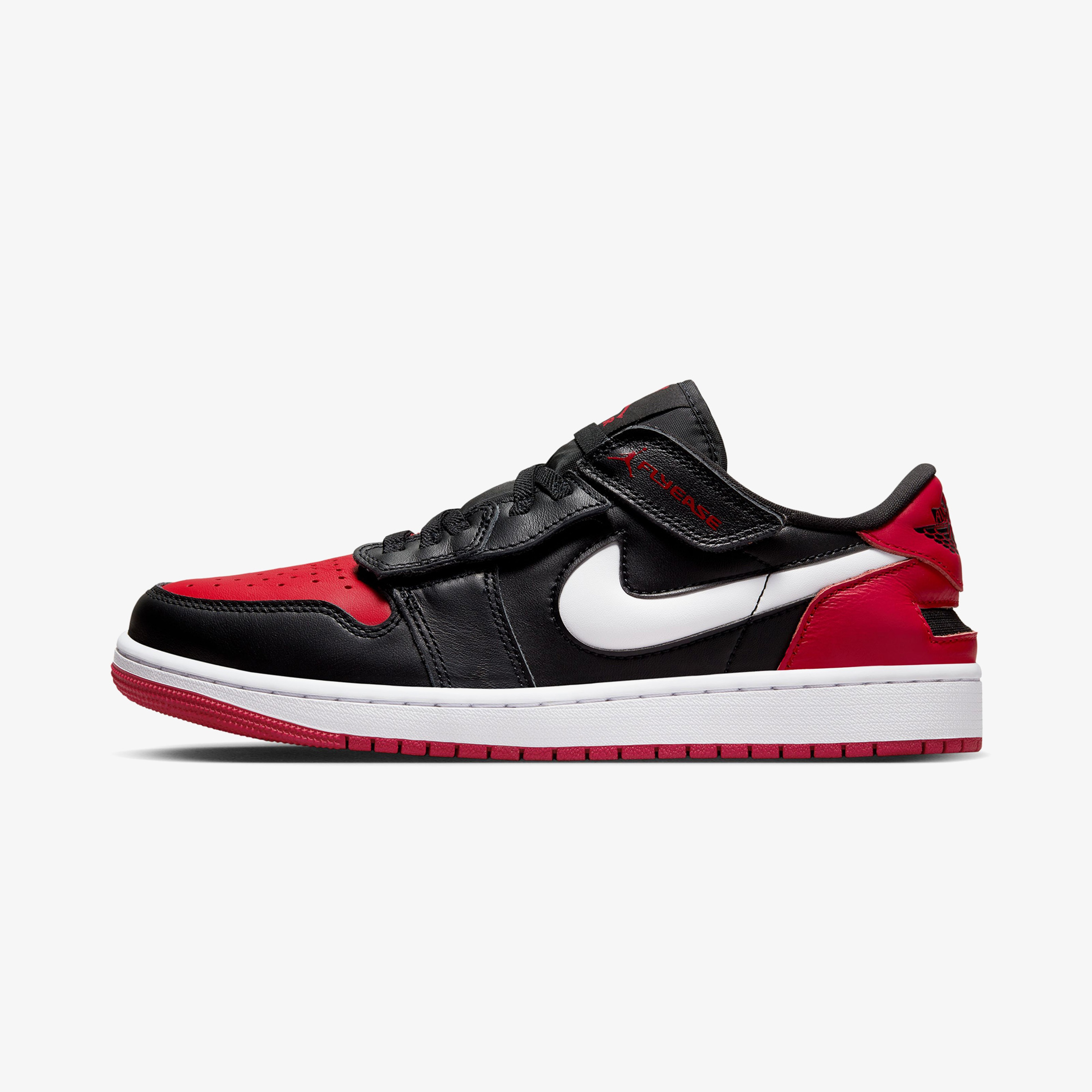 Nike Air Jordan 1 Low Flyease Erkek Siyah Sneaker