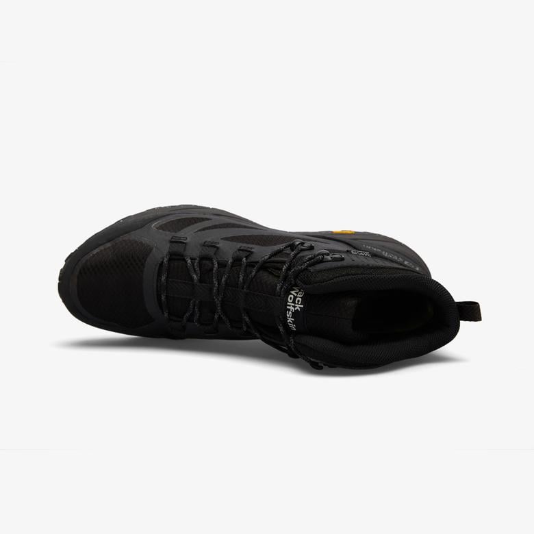 Jack Wolfskin Terraventure Texapore Mid Erkek Siyah Bot