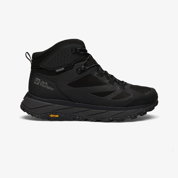 Jack Wolfskin Terraventure Texapore Mid Erkek Siyah Bot