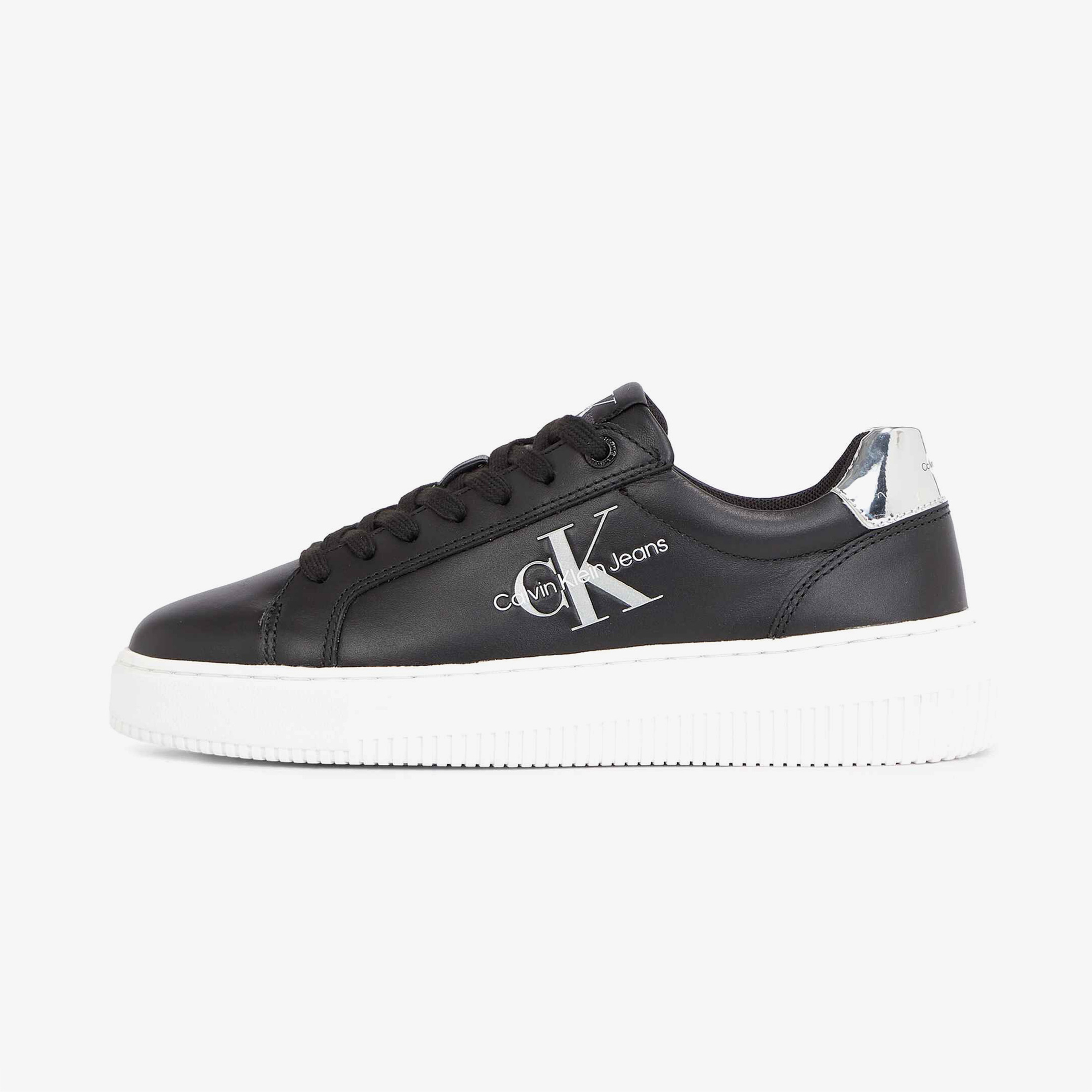 Calvin Klein Chunky Cupsole Mono Siyah Kadın Spor Ayakkabı