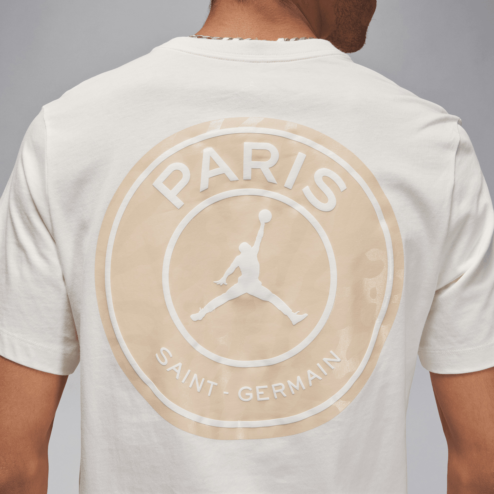 Nike Paris Saint-Germain Erkek Beyaz T-Shirt