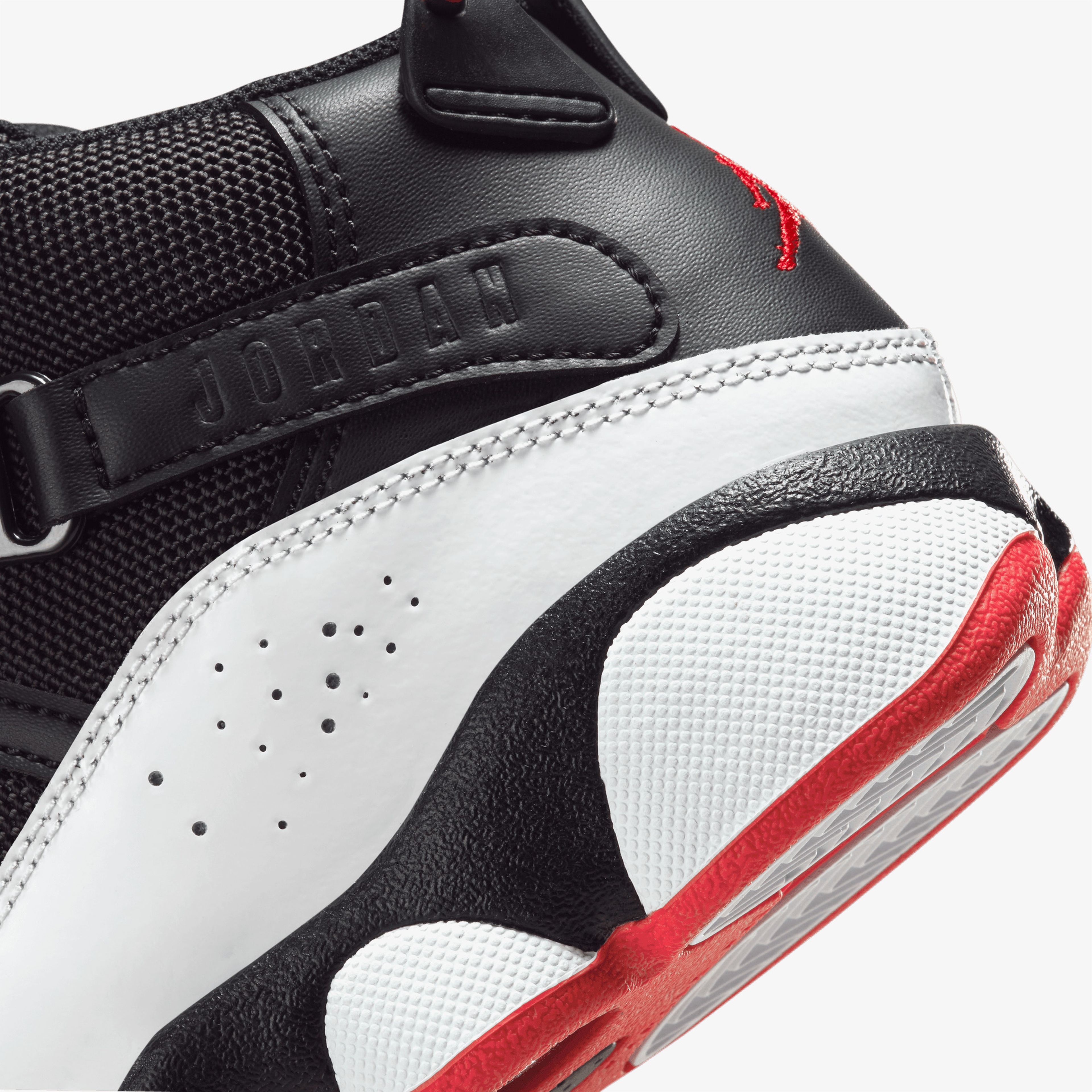 Jordan 6 Rings Çocuk Siyah/Kırmızı Spor Ayakkabı