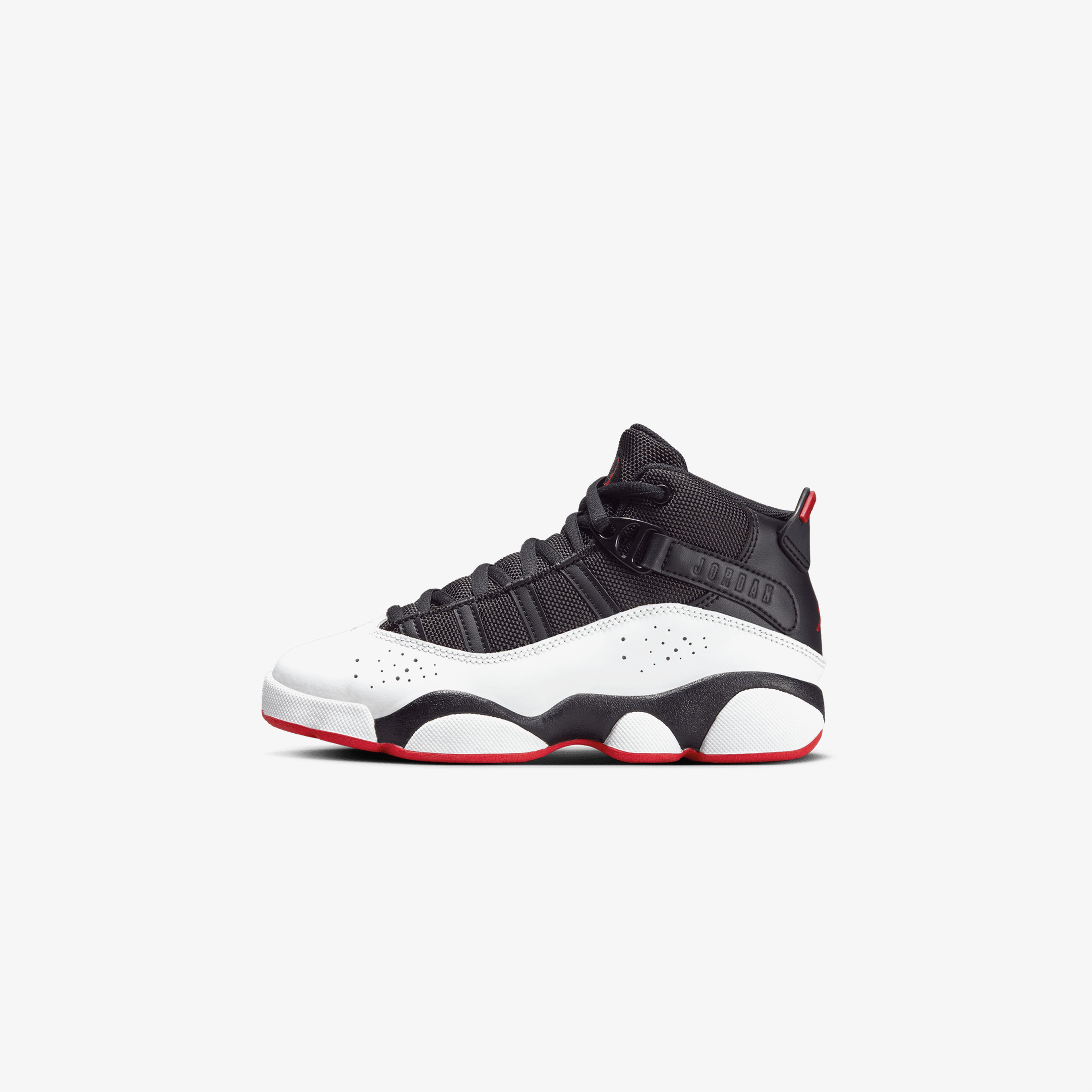 Jordan 6 Rings Çocuk Siyah/Kırmızı Spor Ayakkabı