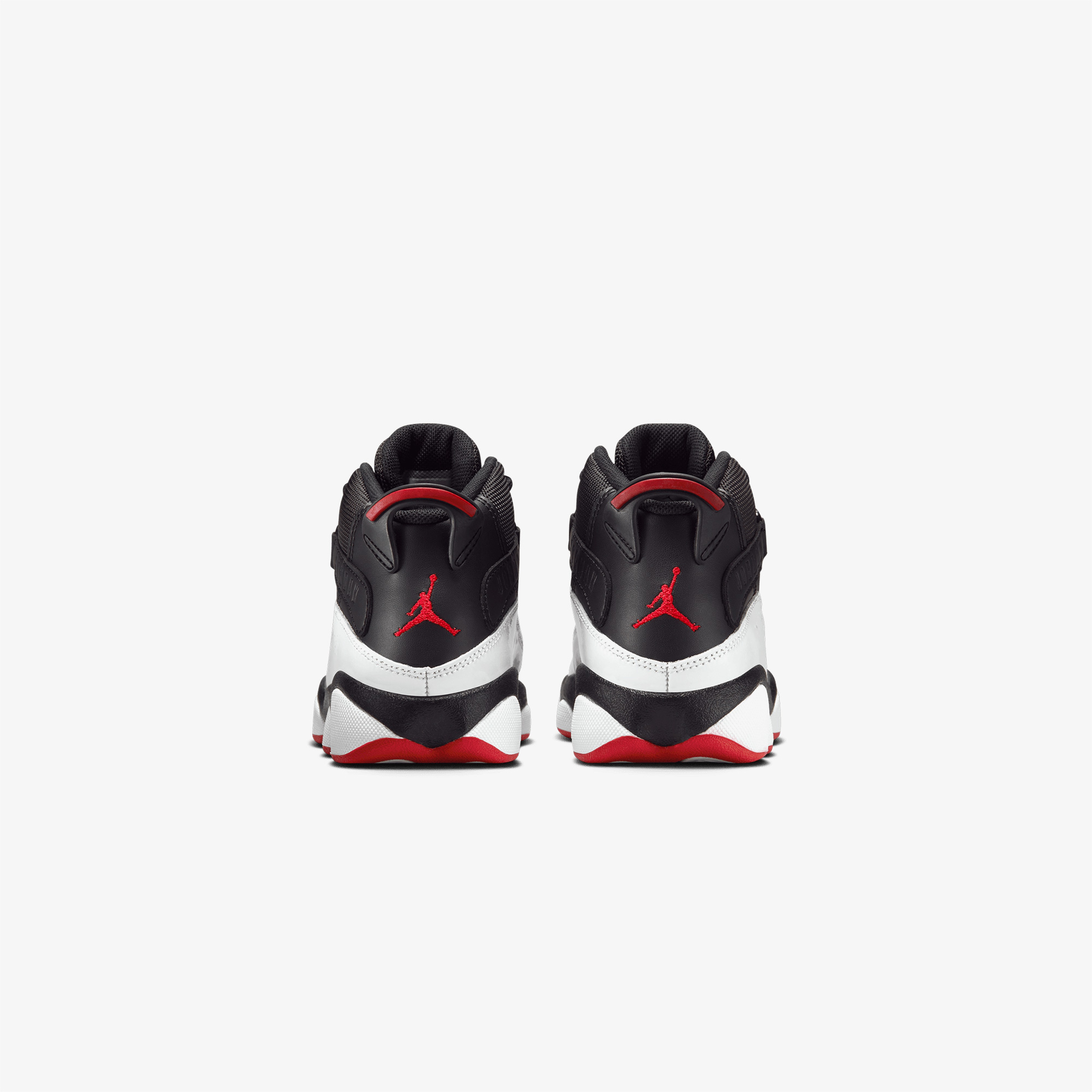 Jordan 6 Rings Çocuk Siyah/Kırmızı Spor Ayakkabı