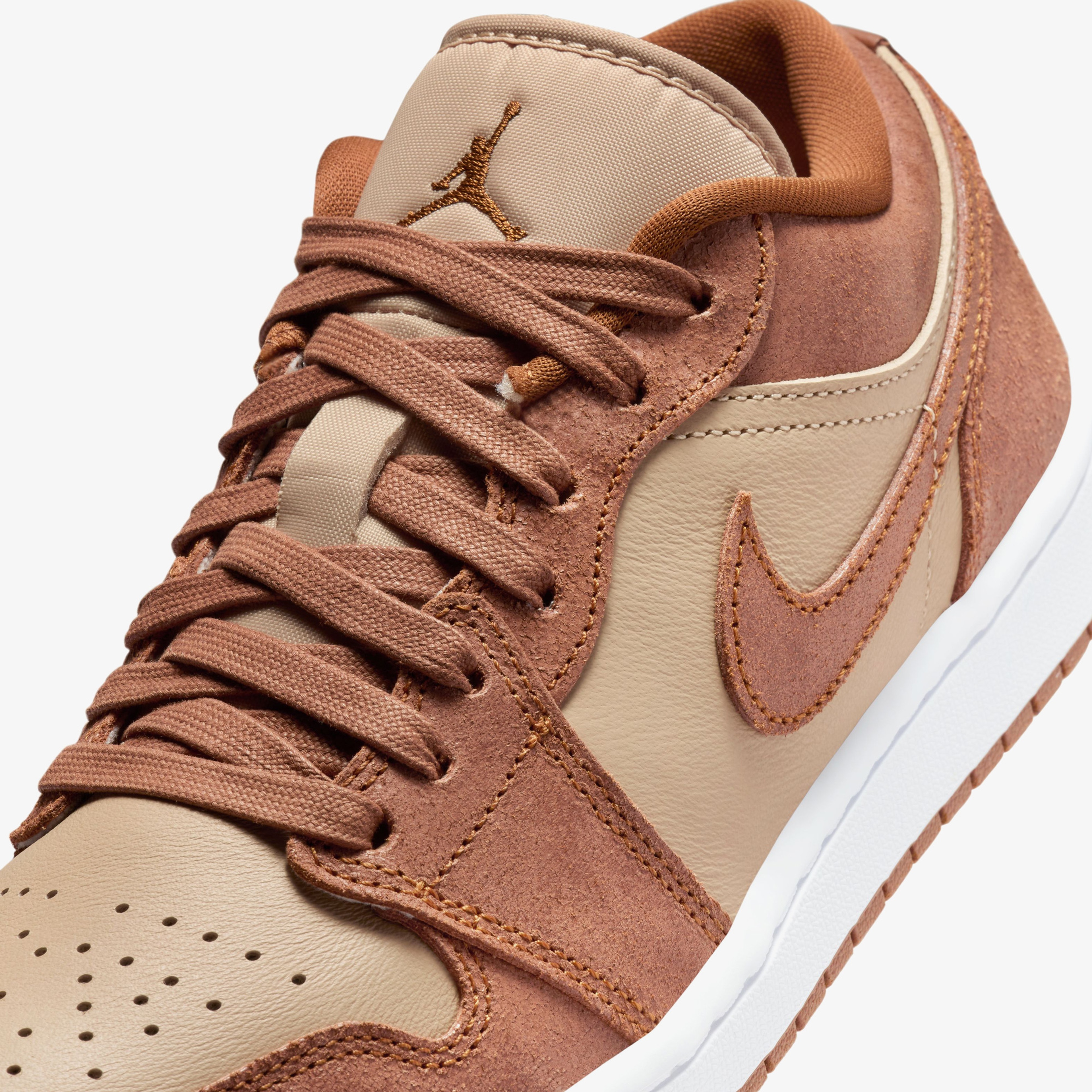 Jordan Air 1 Low SE Kadın Kahverengi Spor Ayakkabı