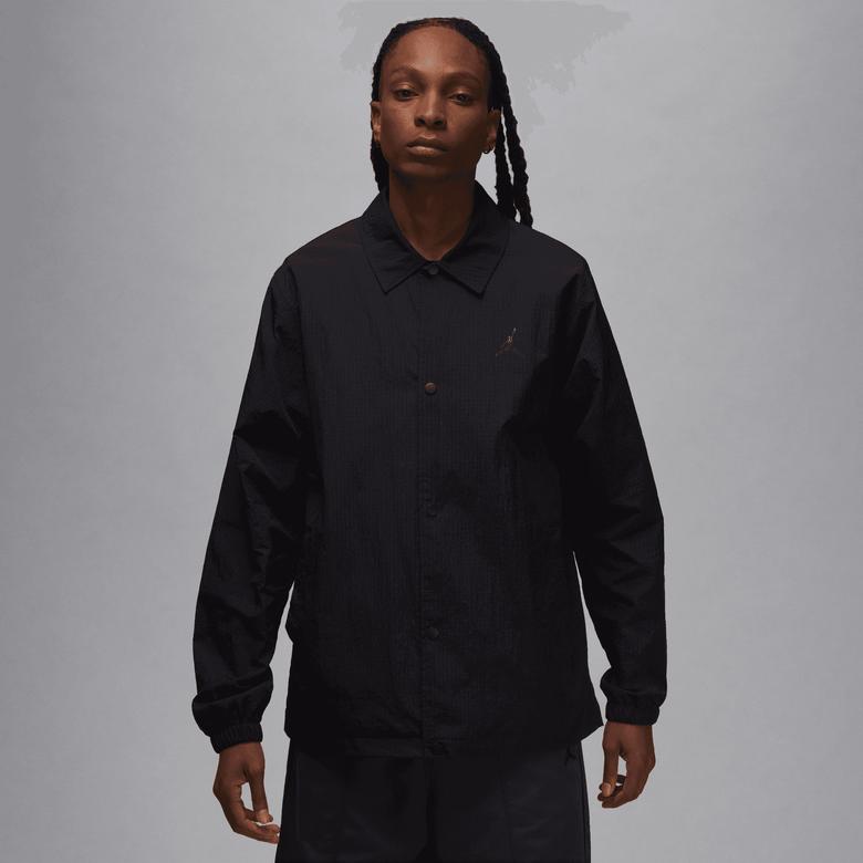 Jordan Essentials Antrenör Erkek Siyah/Gri Ceket