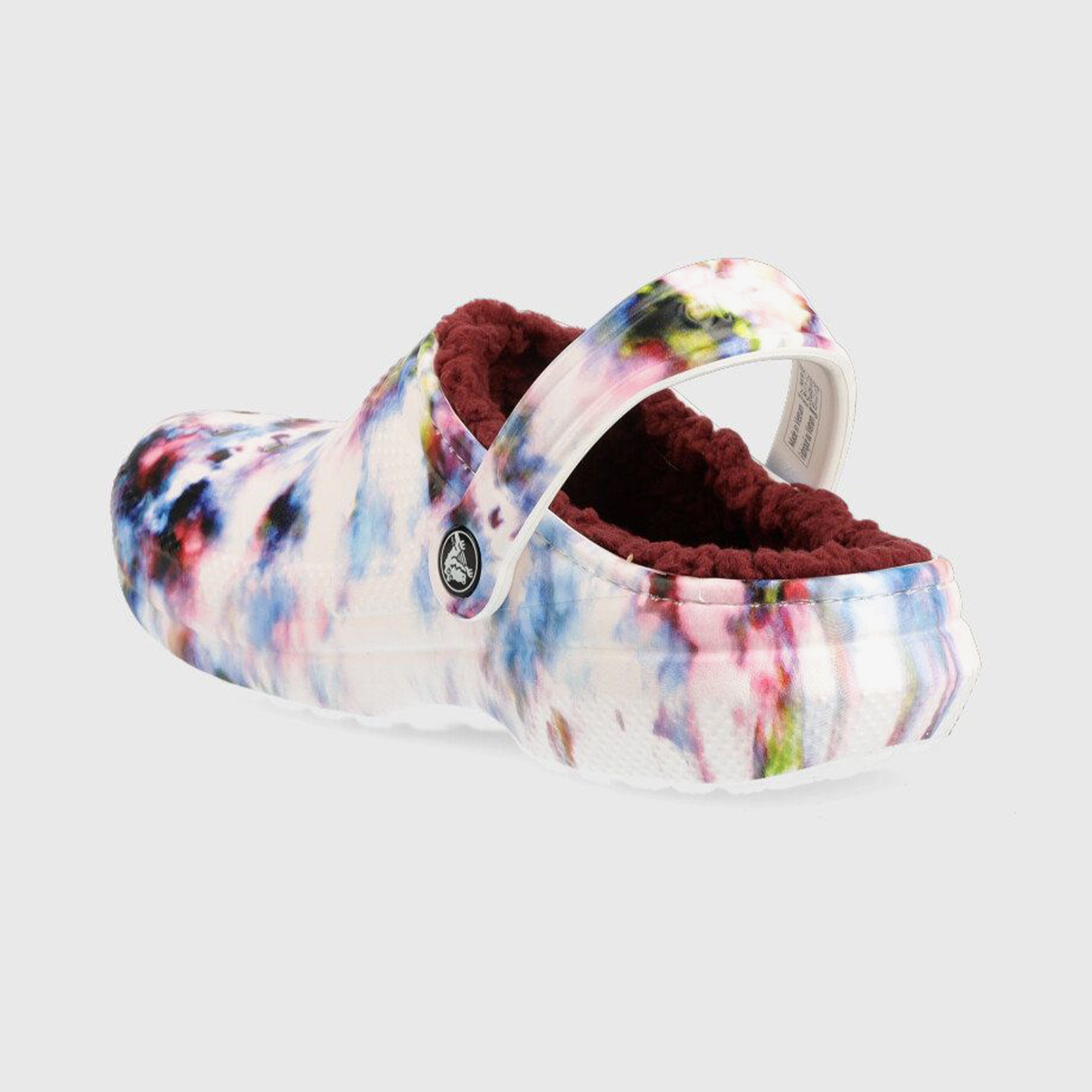 Crocs Classic Lined Tie Dye Renkli Kadın Terlik