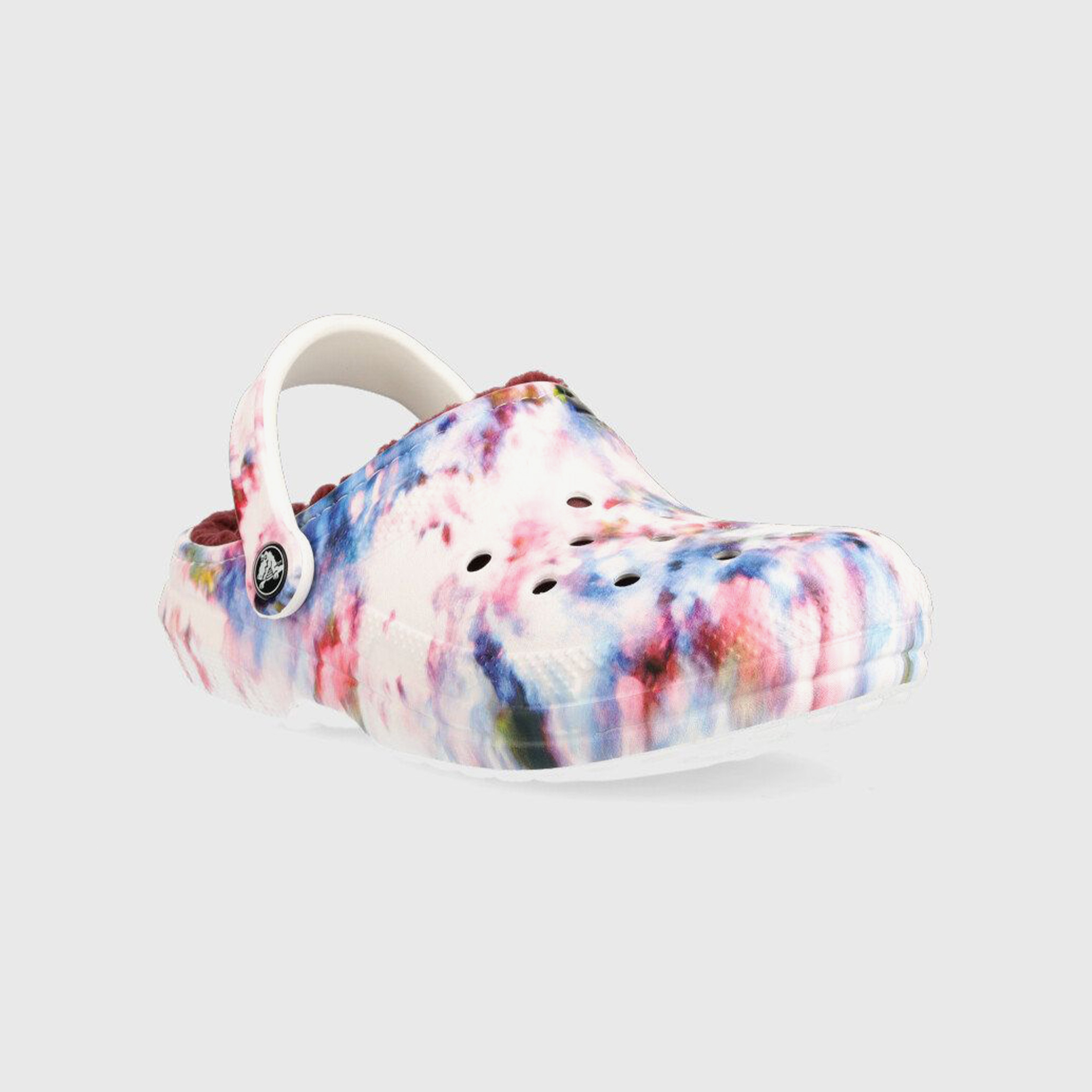 Crocs Classic Lined Tie Dye Renkli Kadın Terlik