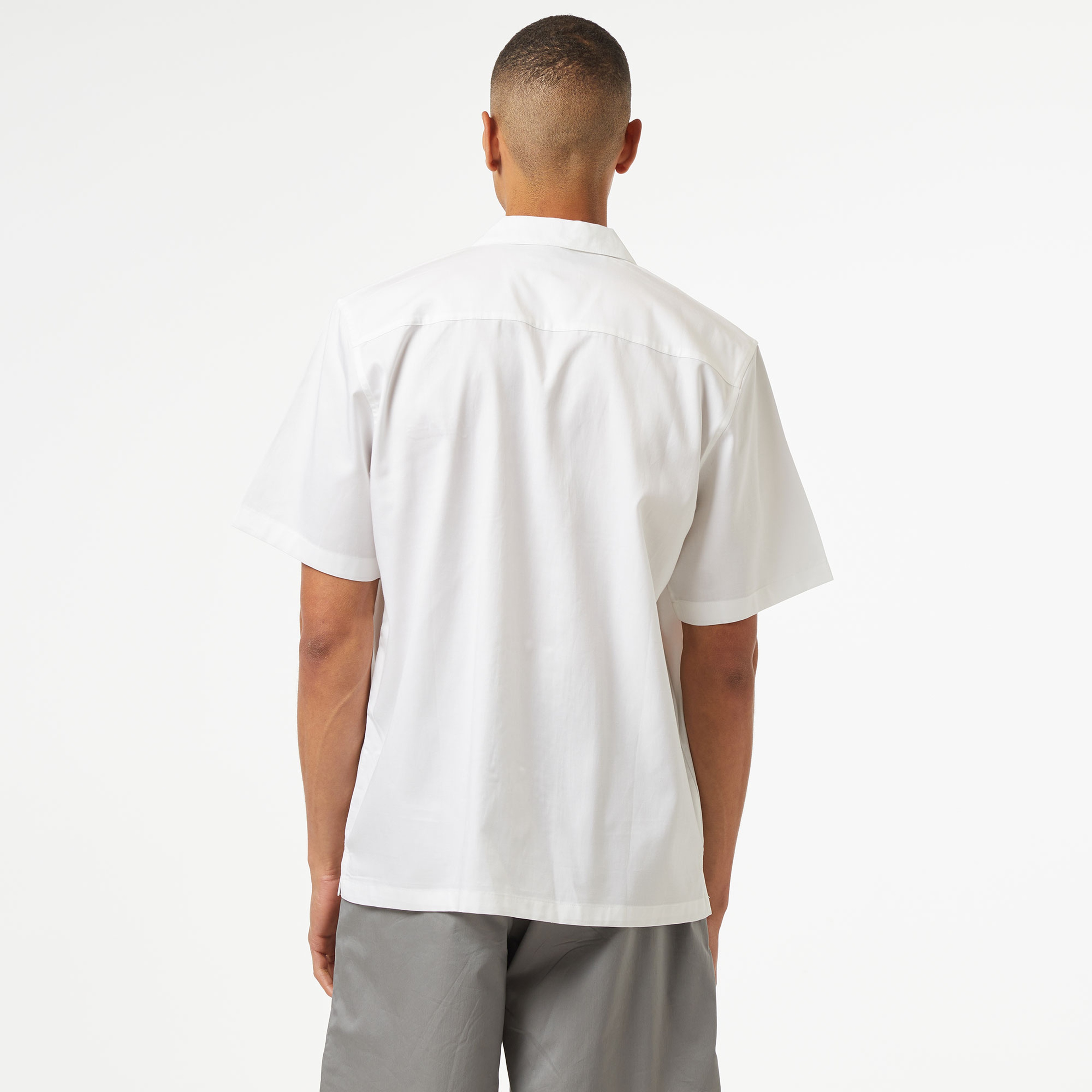 Carhartt WIP S/S Delray Erkek Beyaz Gömlek