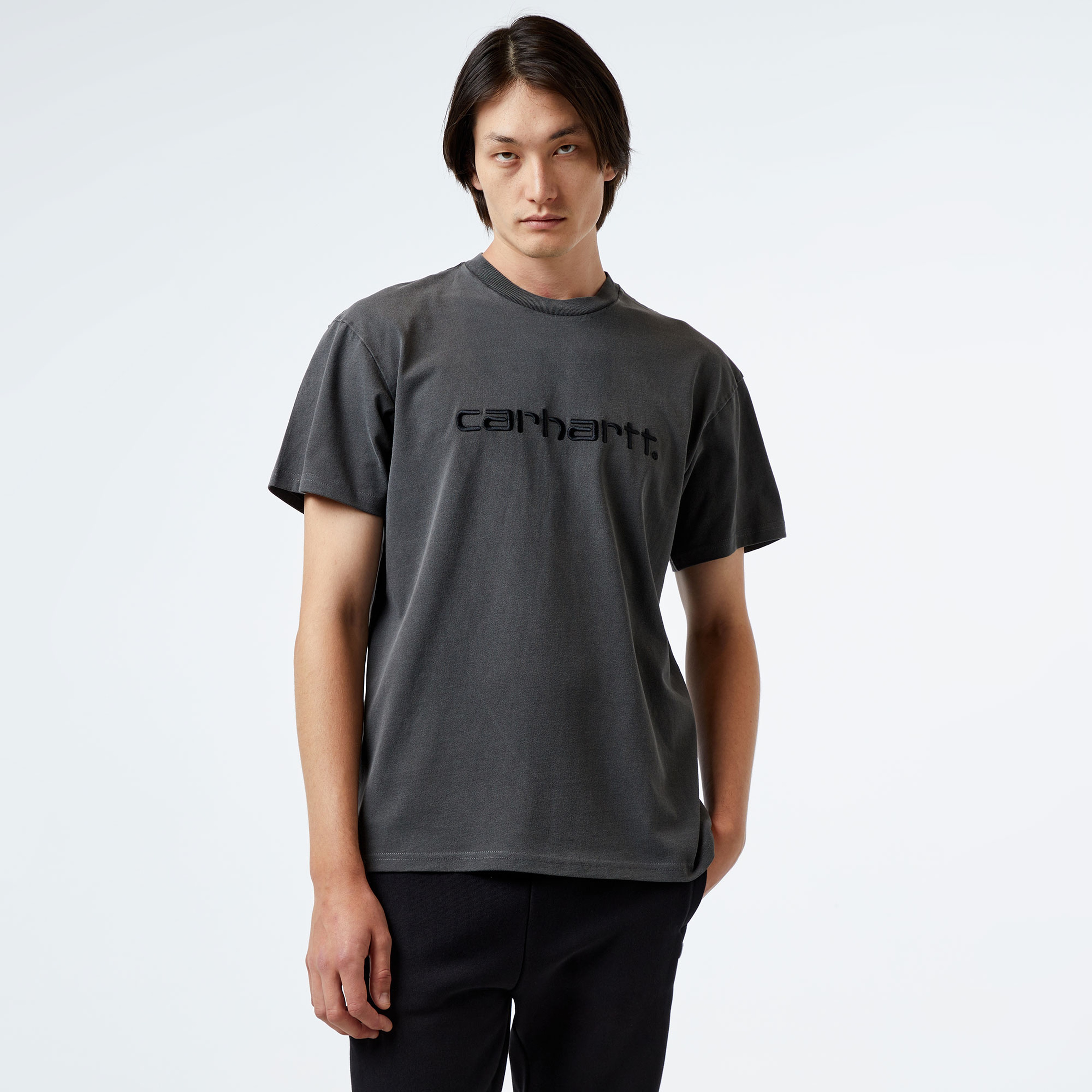 Carhartt WIP S/S Duster Erkek Gri T-Shirt