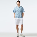 Carhartt WIP S/S Link Script Erkek Mavi Gömlek