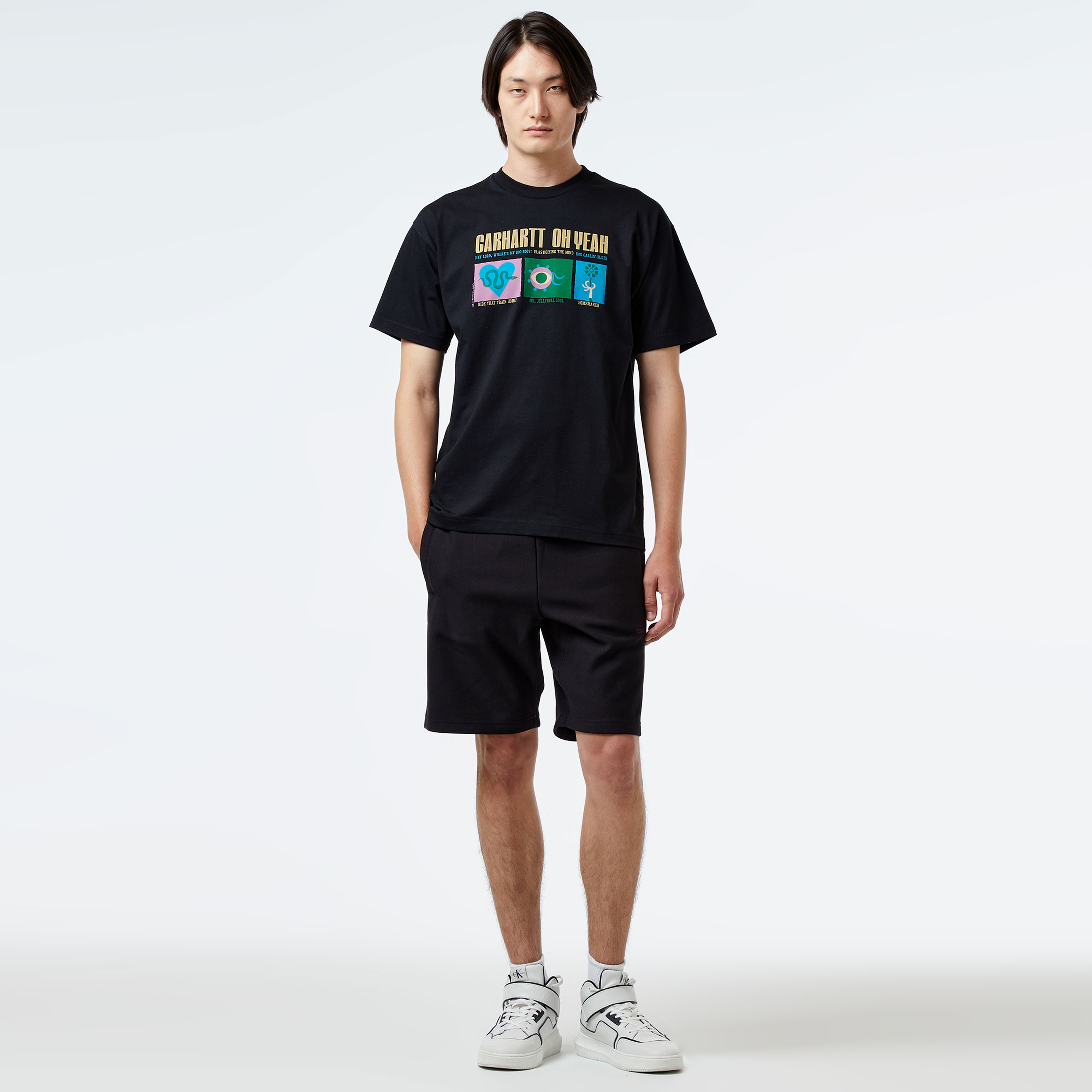 Carhartt WIP S/S Oh Yeah Erkek Siyah T-Shirt