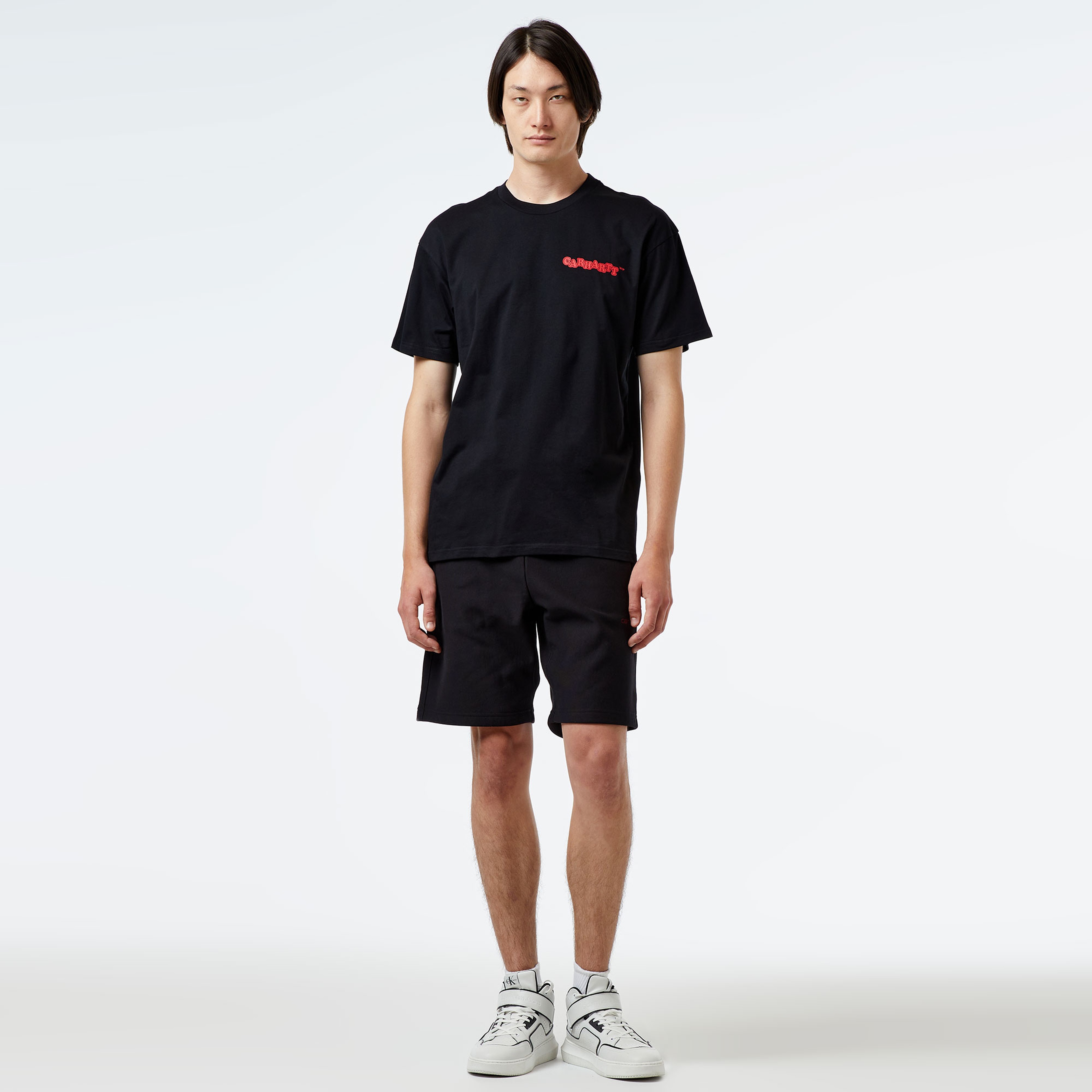 Carhartt WIP S/S Fast Food Erkek Siyah T-Shirt