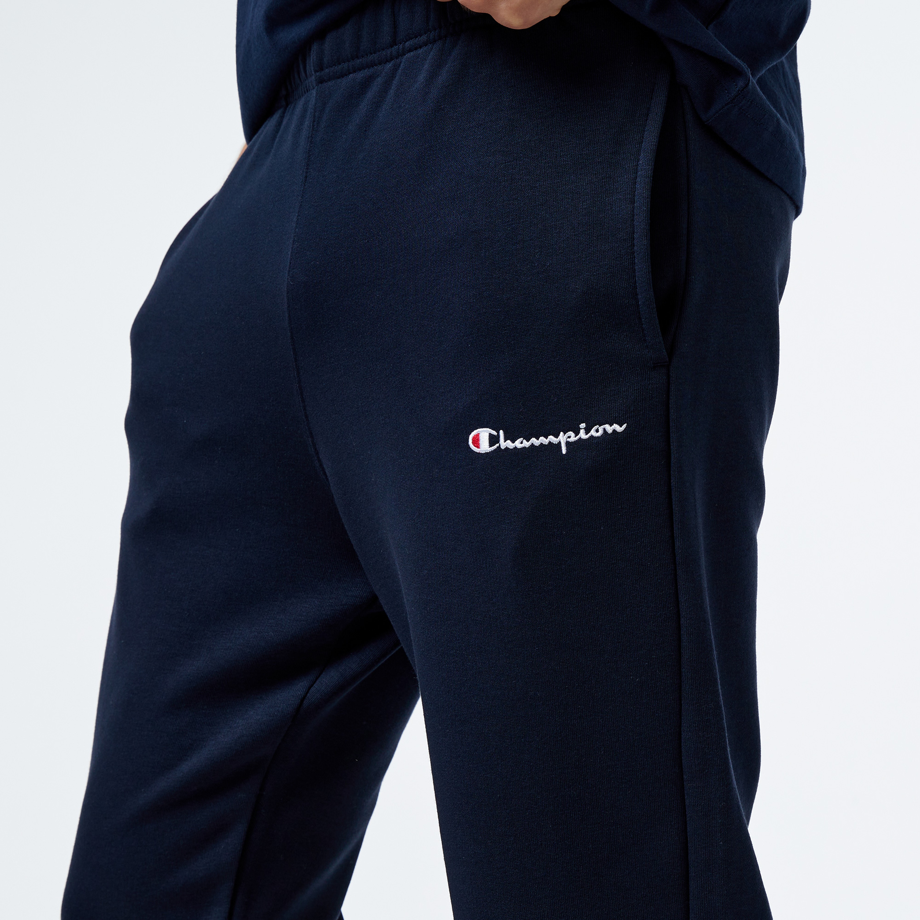 Champion Elastic Cuff Erkek Mavi Eşofman Altı