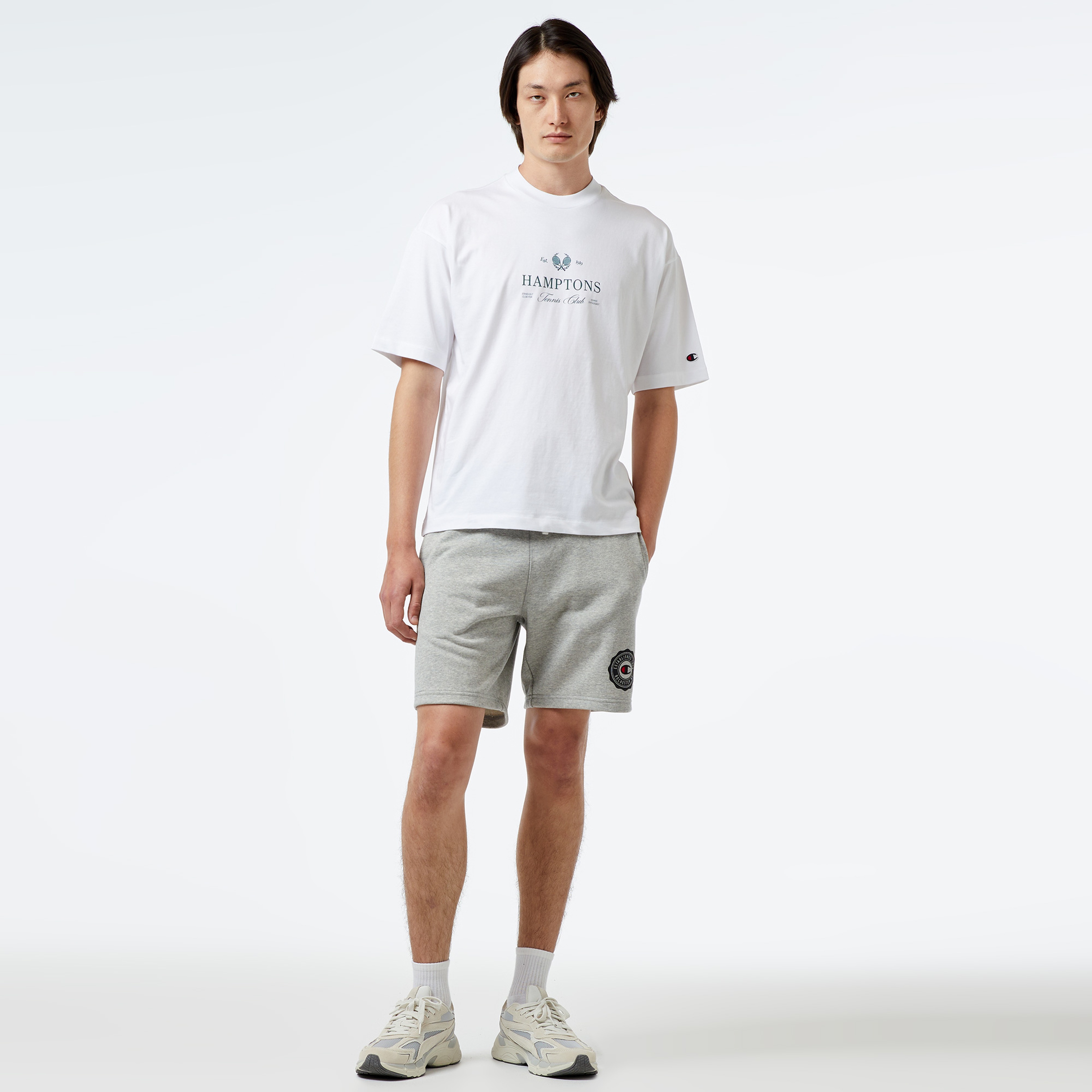 Champion Classic Erkek Gri Şort
