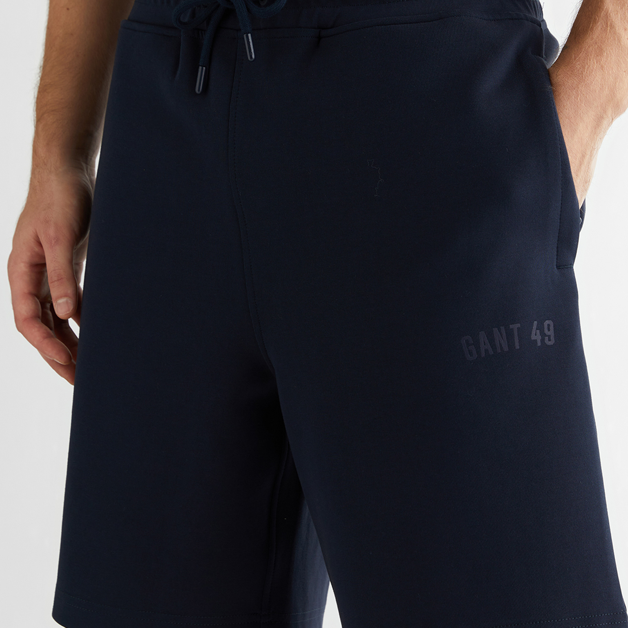 GANT Erkek Lacivert Regular Fit Logolu Şort