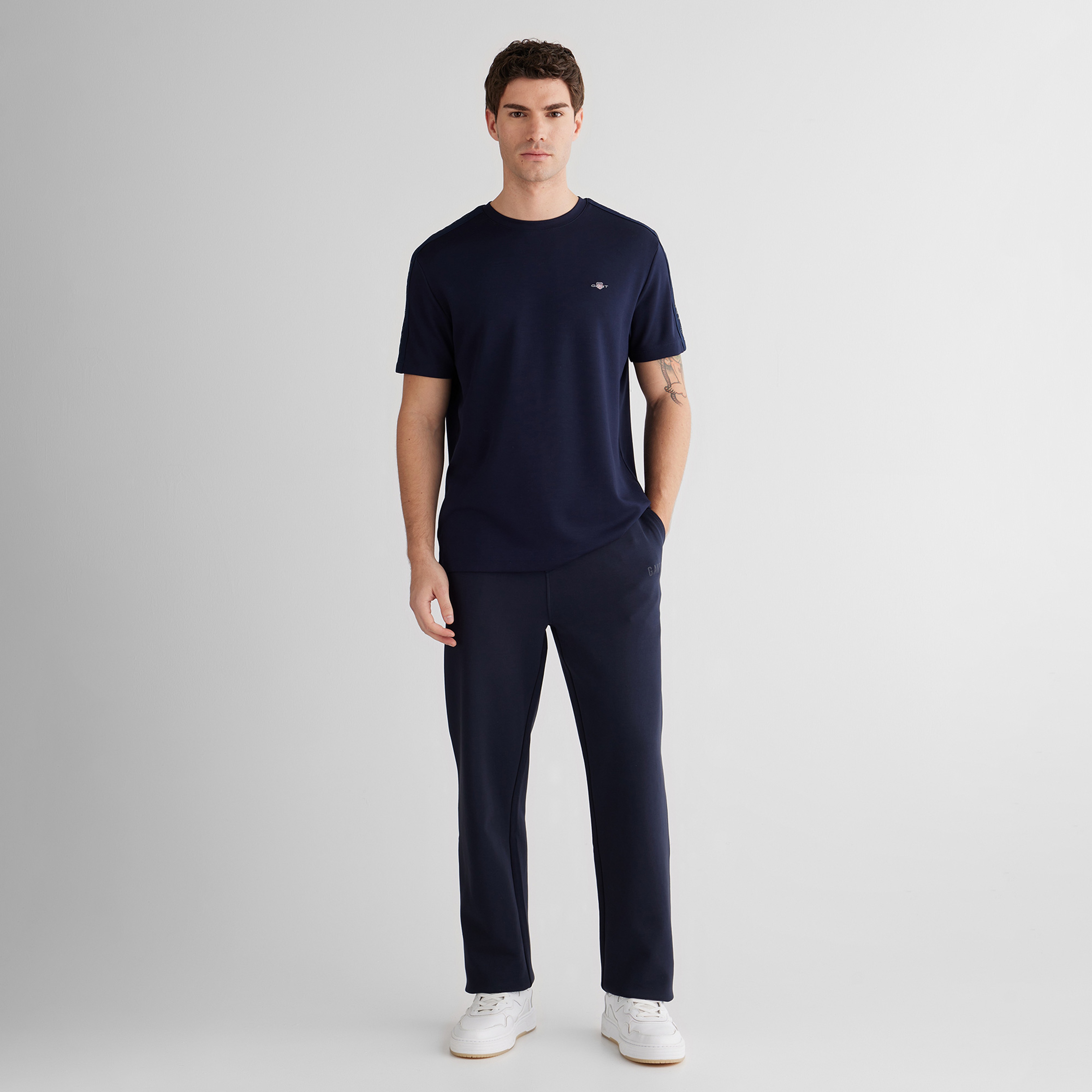 GANT Erkek Lacivert Regular Fit Eşofman Altı