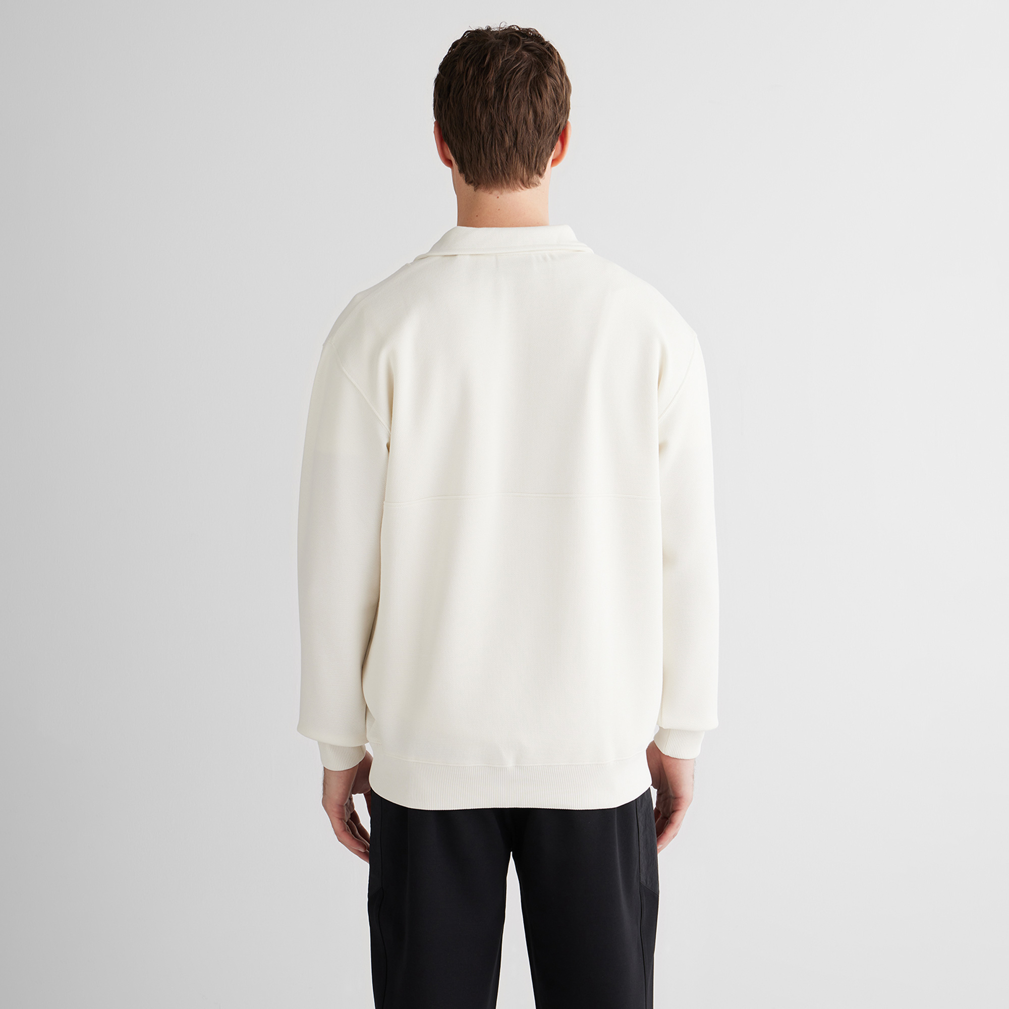 GANT Erkek Krem Relaxed Fit Kapüşonlu Sweatshirt