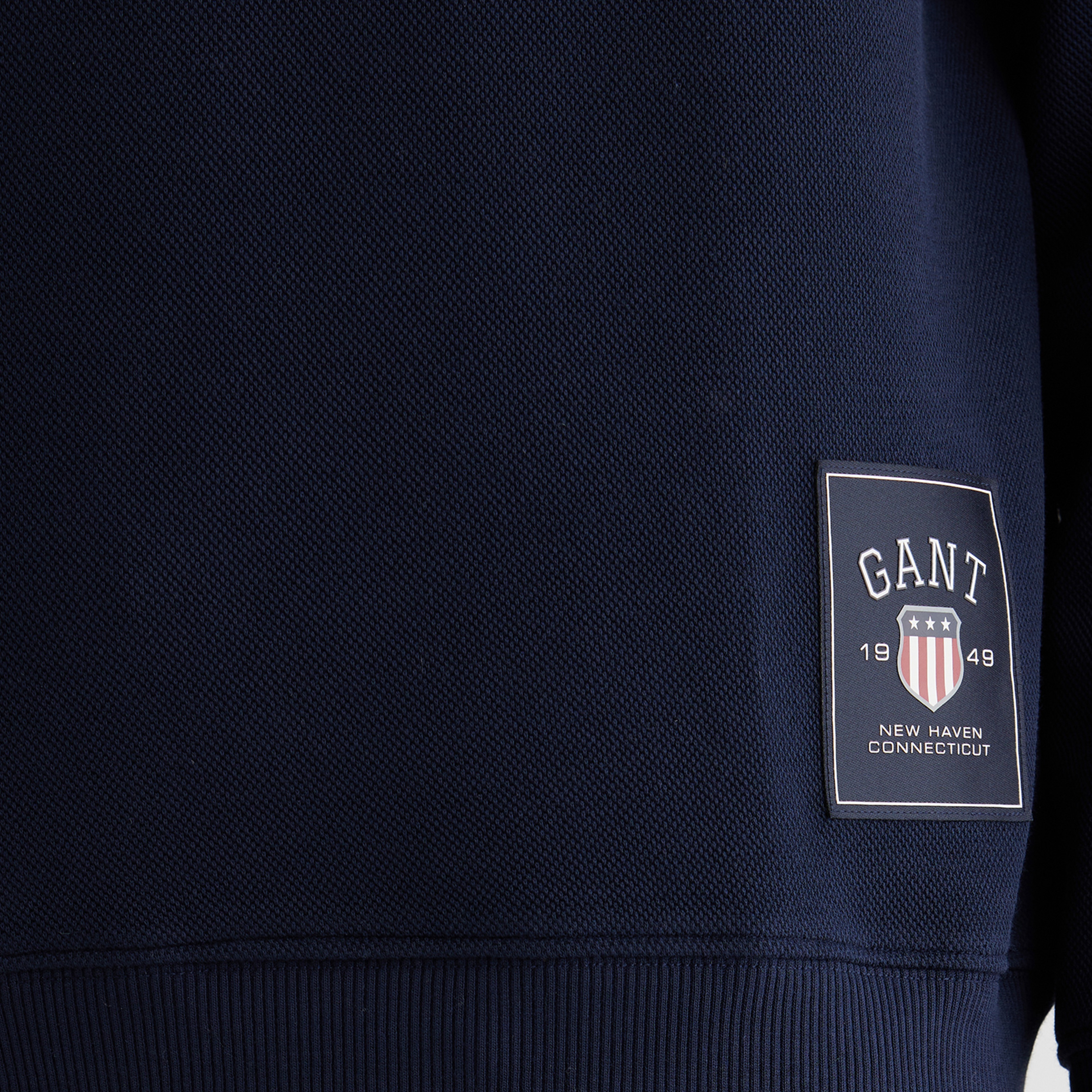 GANT Erkek Lacivert Relaxed Fit Sweatshirt