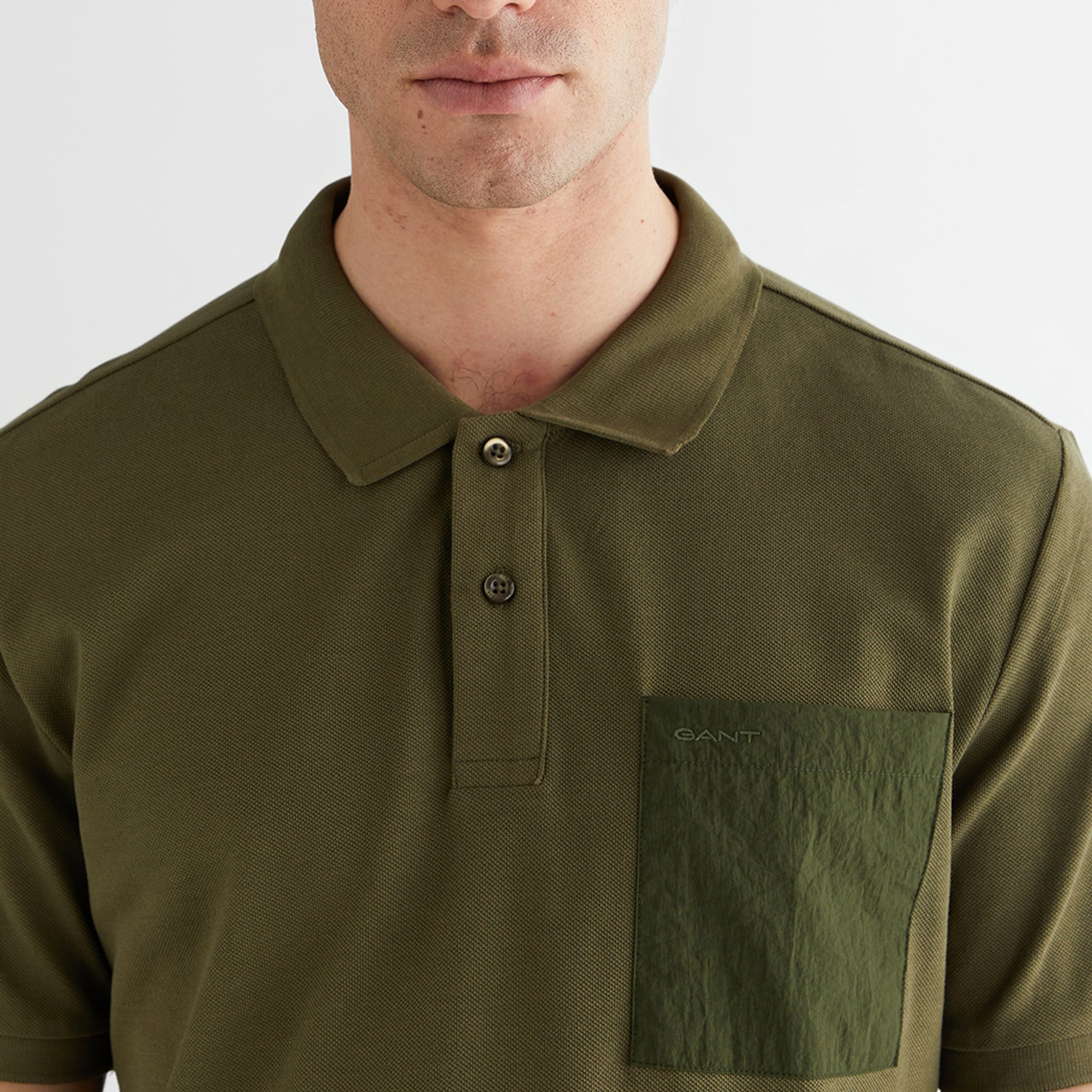 GANT Erkek Yeşil Polo