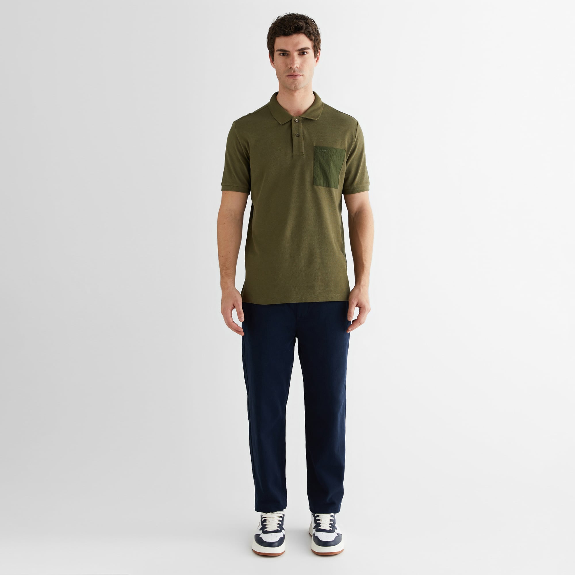 GANT Erkek Yeşil Polo