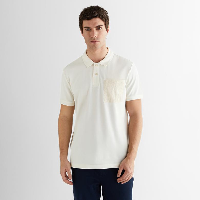GANT Erkek Krem Polo