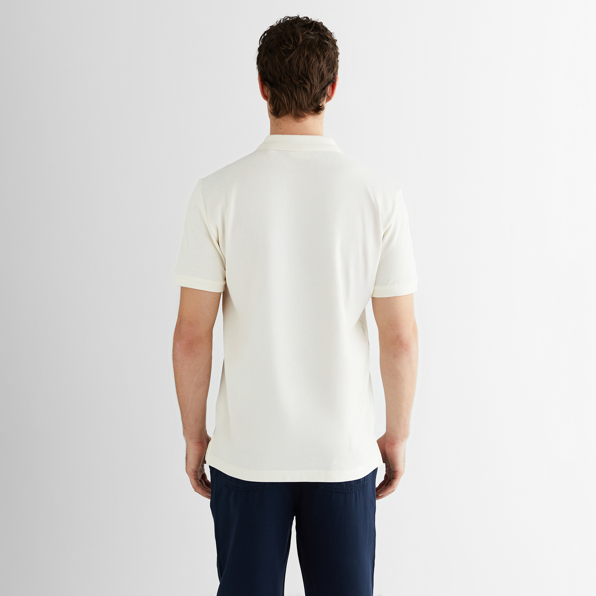 GANT Erkek Krem Polo