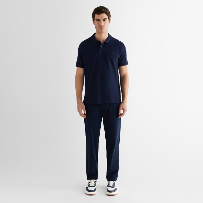GANT Erkek Lacivert Regular Fit Logolu Polo