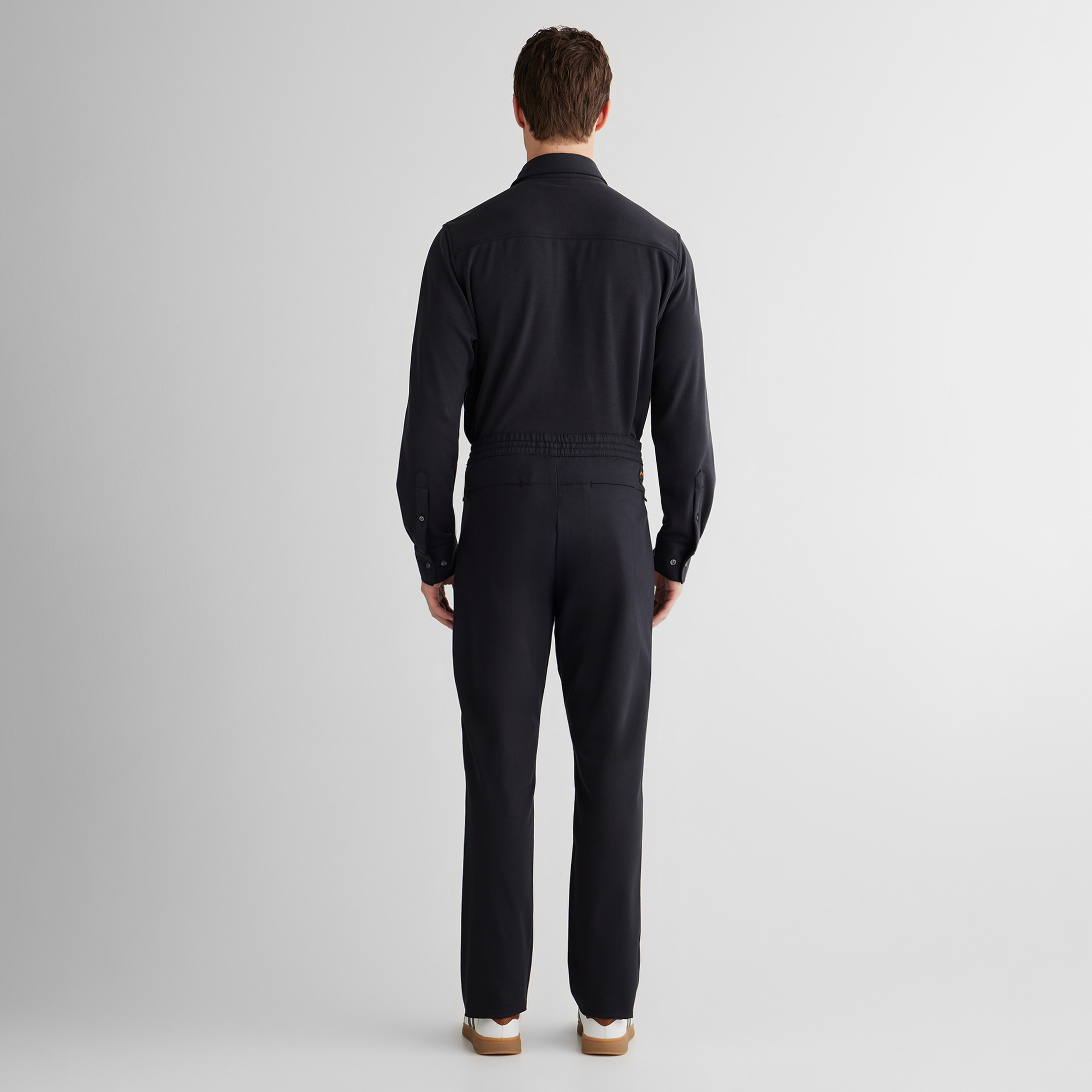 GANT Erkek Siyah Regular Fit Pantolon