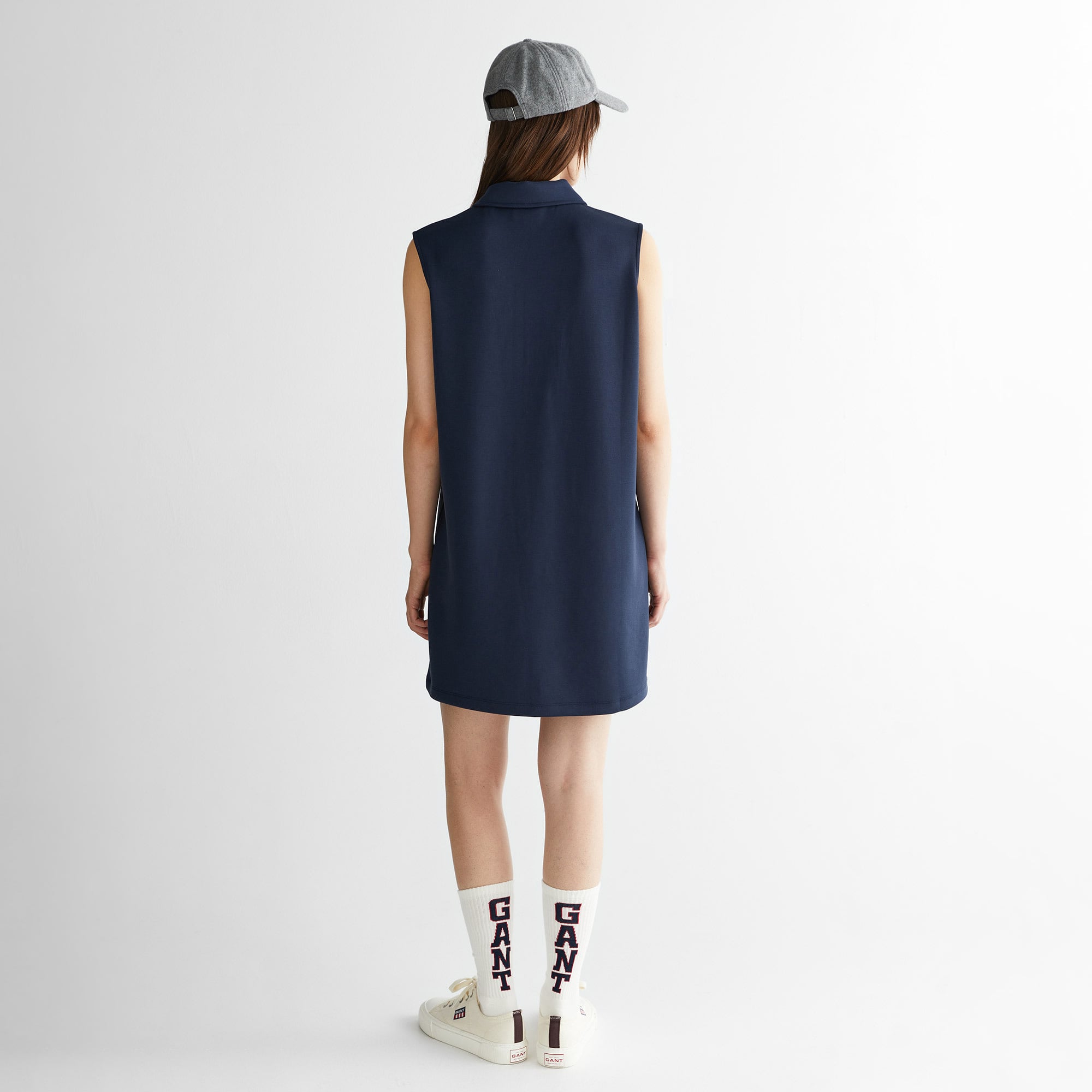 GANT Kadın Lacivert Logolu Elbise