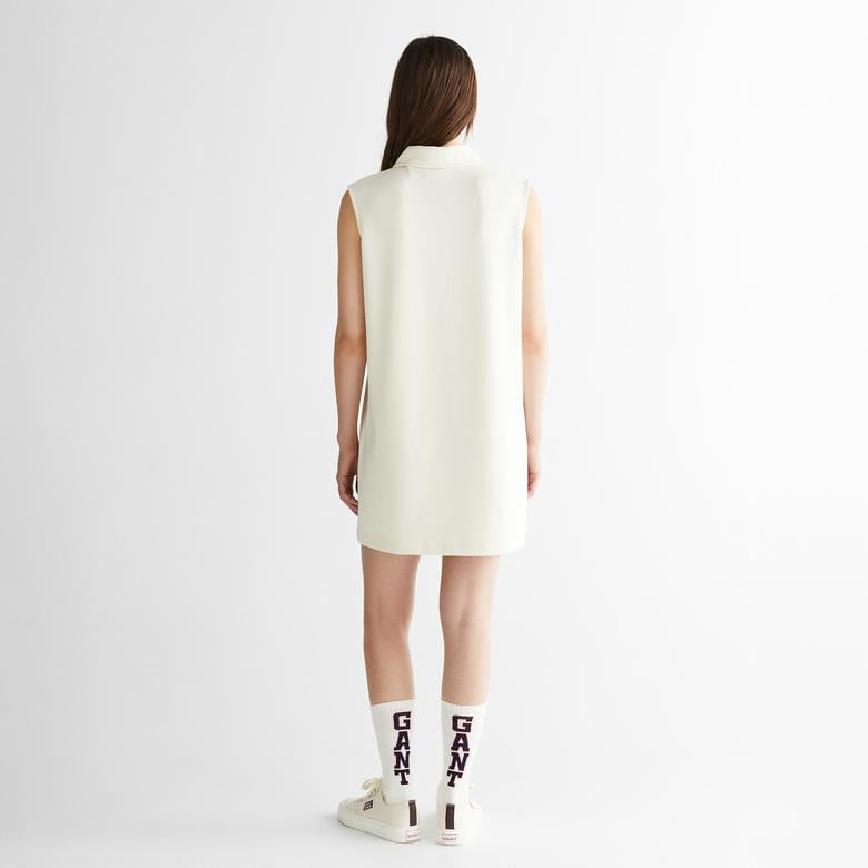 GANT Kadın Krem Logolu Elbise
