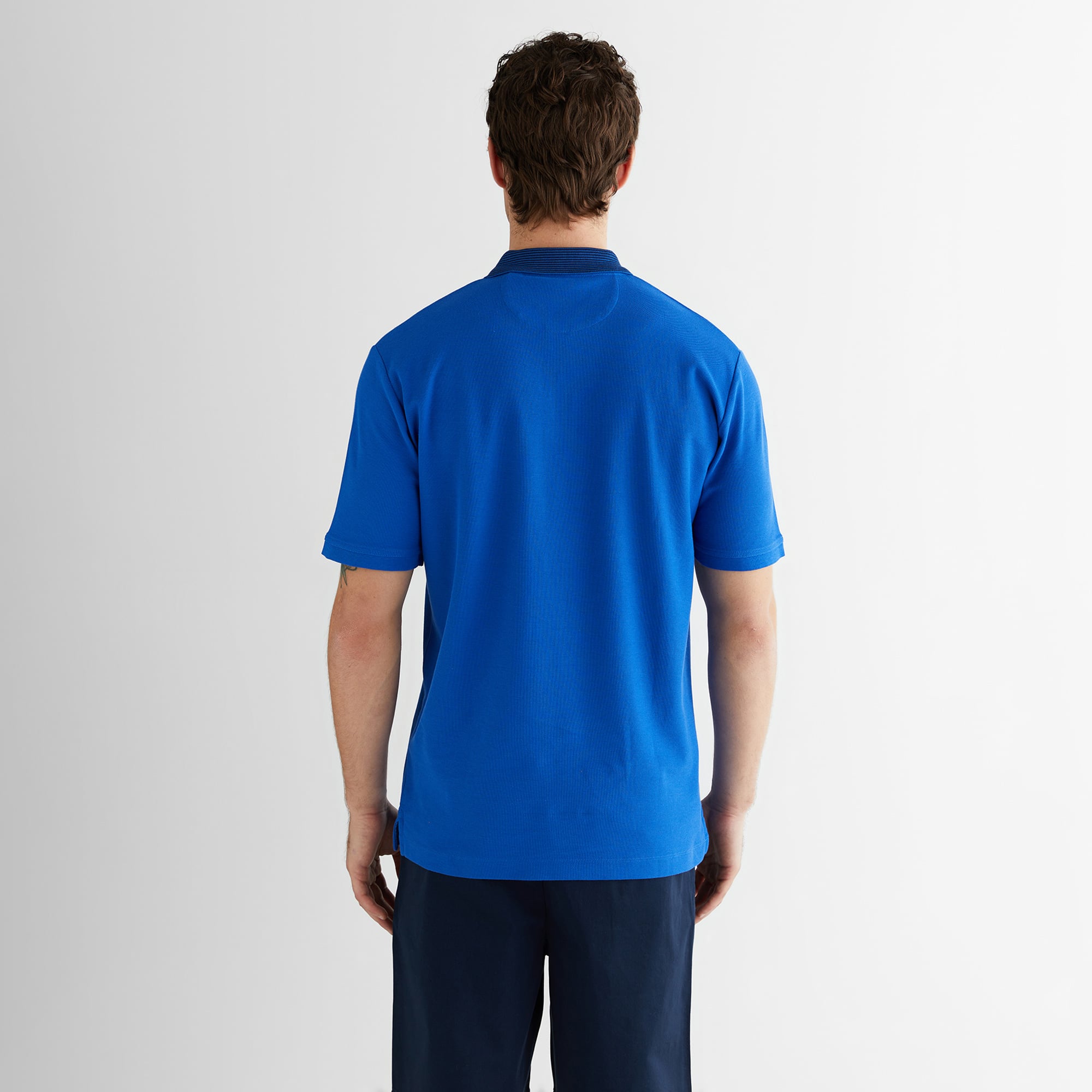 GANT Erkek Lacivert Regular Fit Polo