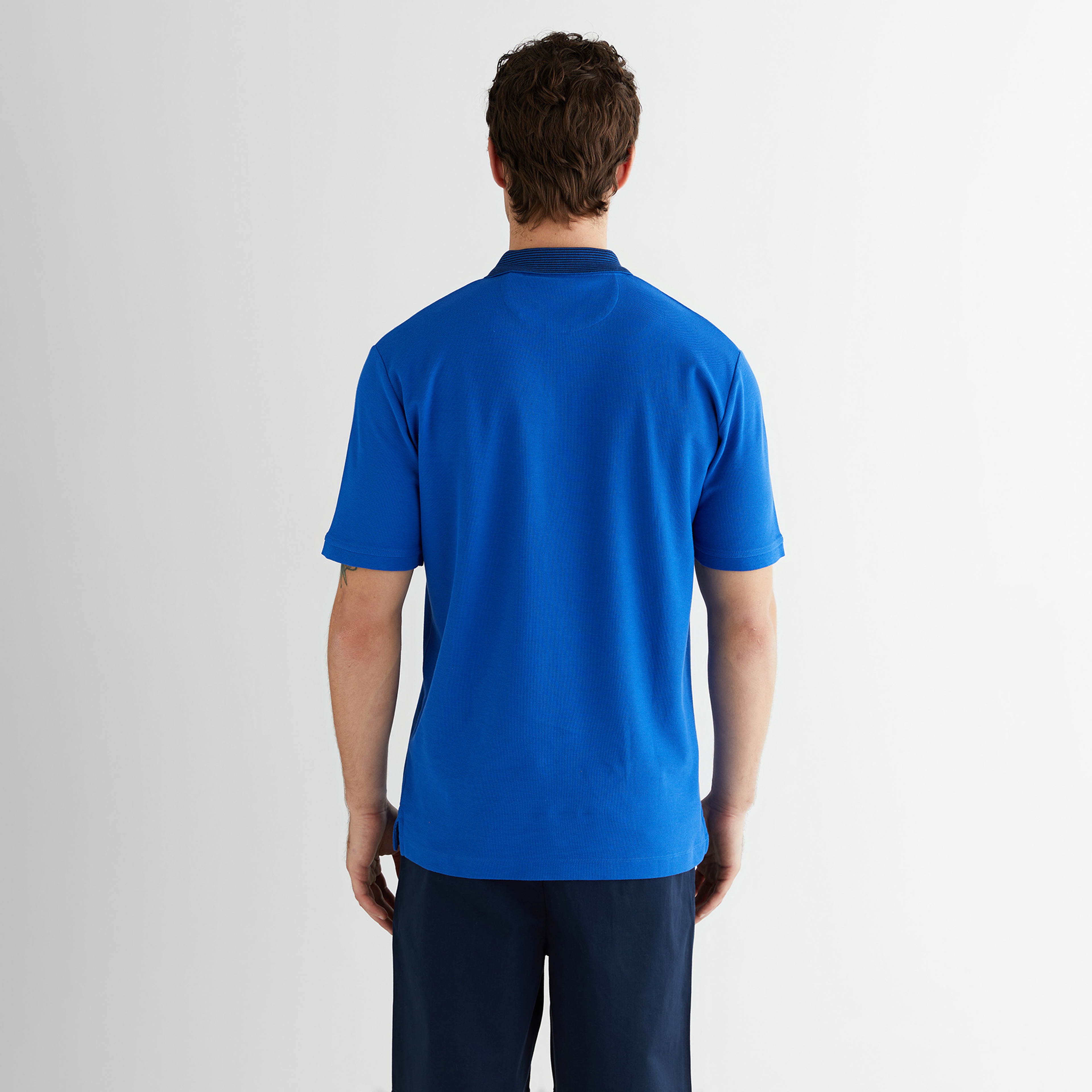 GANT Erkek Lacivert Regular Fit Polo