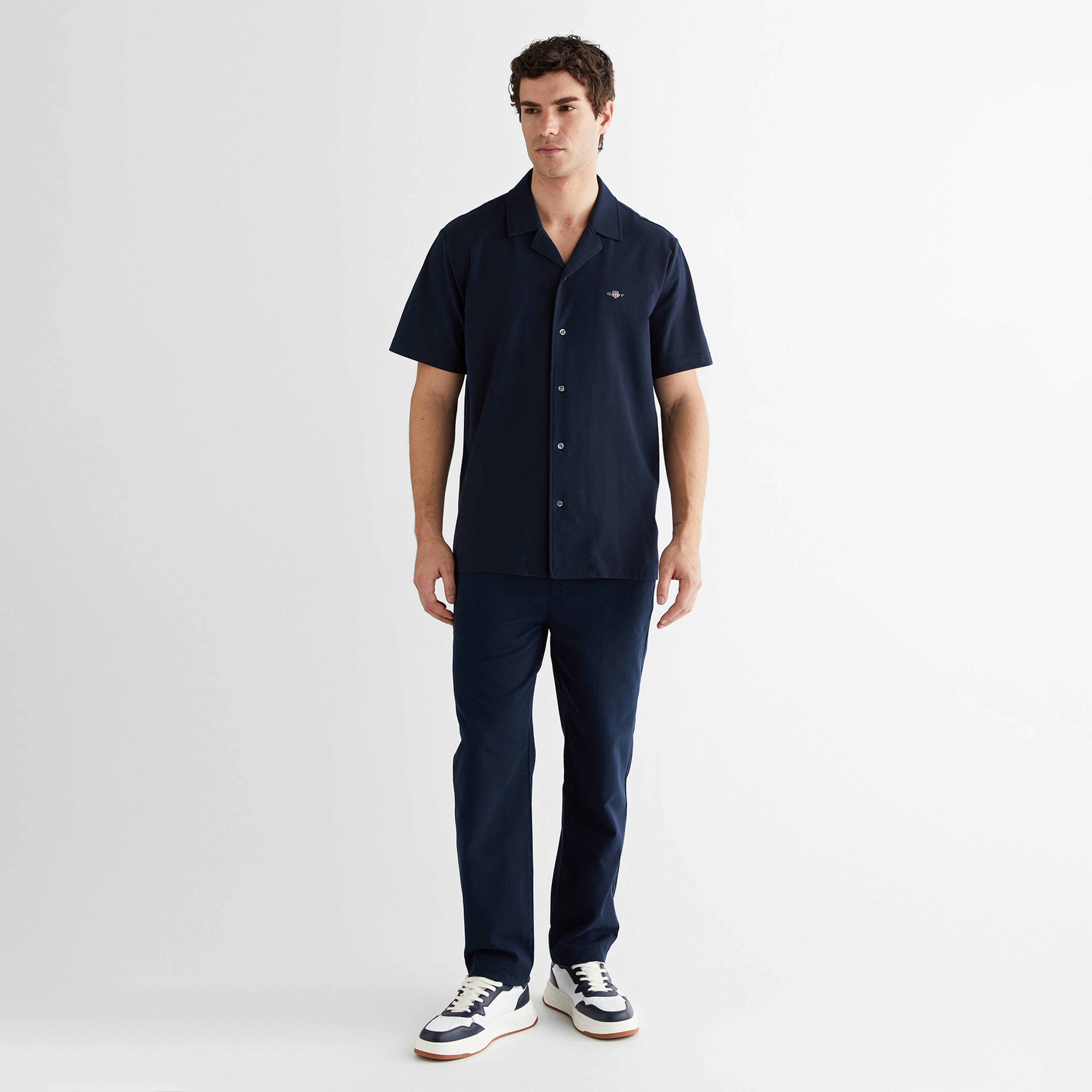 Gant Erkek Lacivert Gömlek