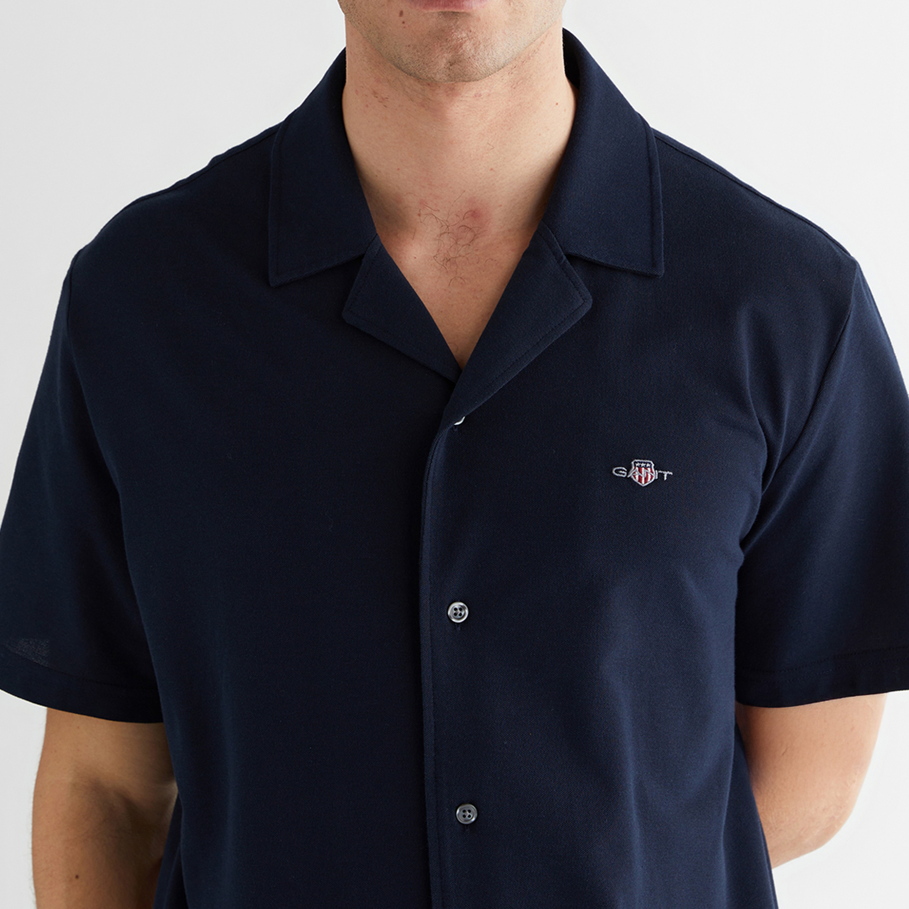 Gant Erkek Lacivert Gömlek