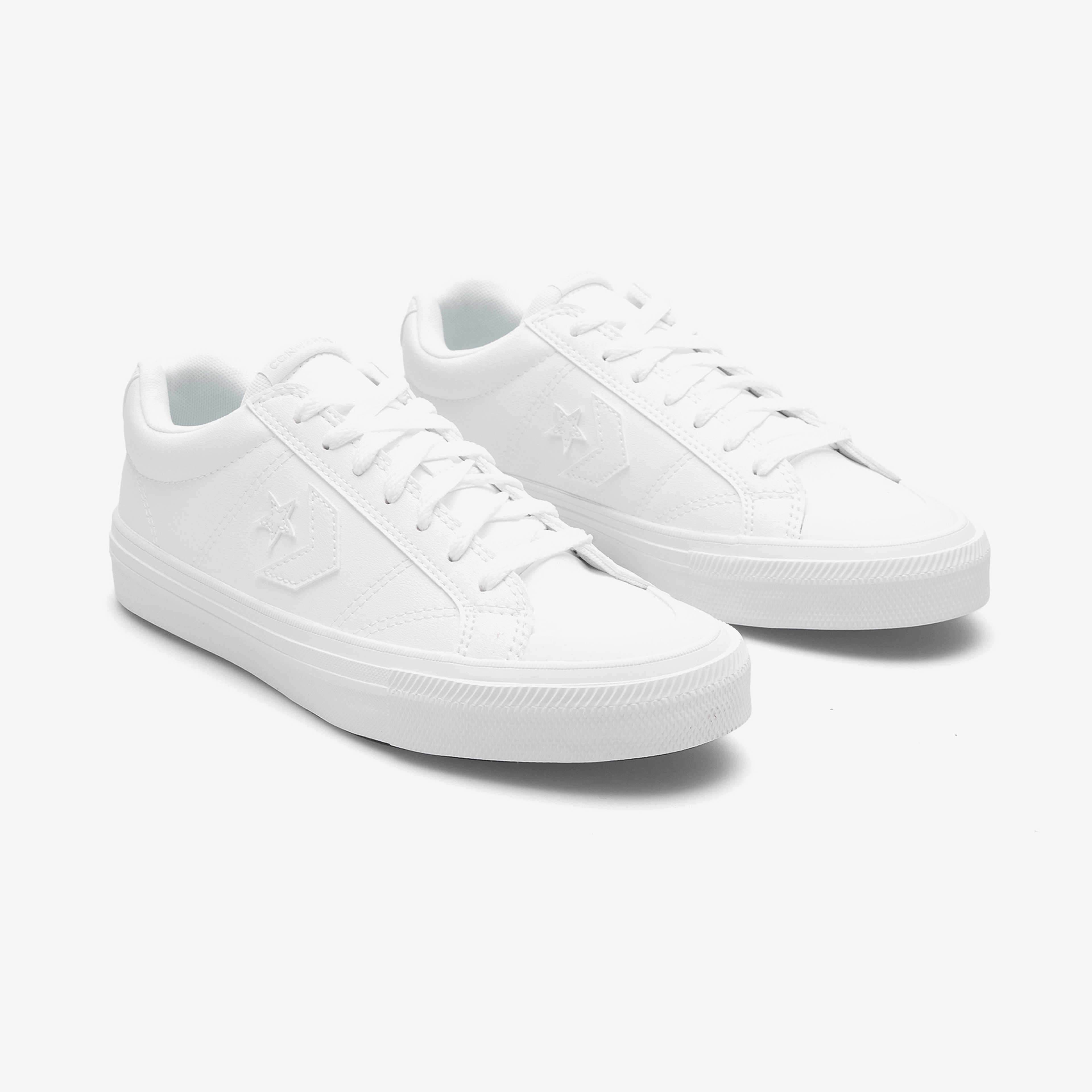 Converse Sport Casual Faux Leather Unisex Beyaz Sneaker