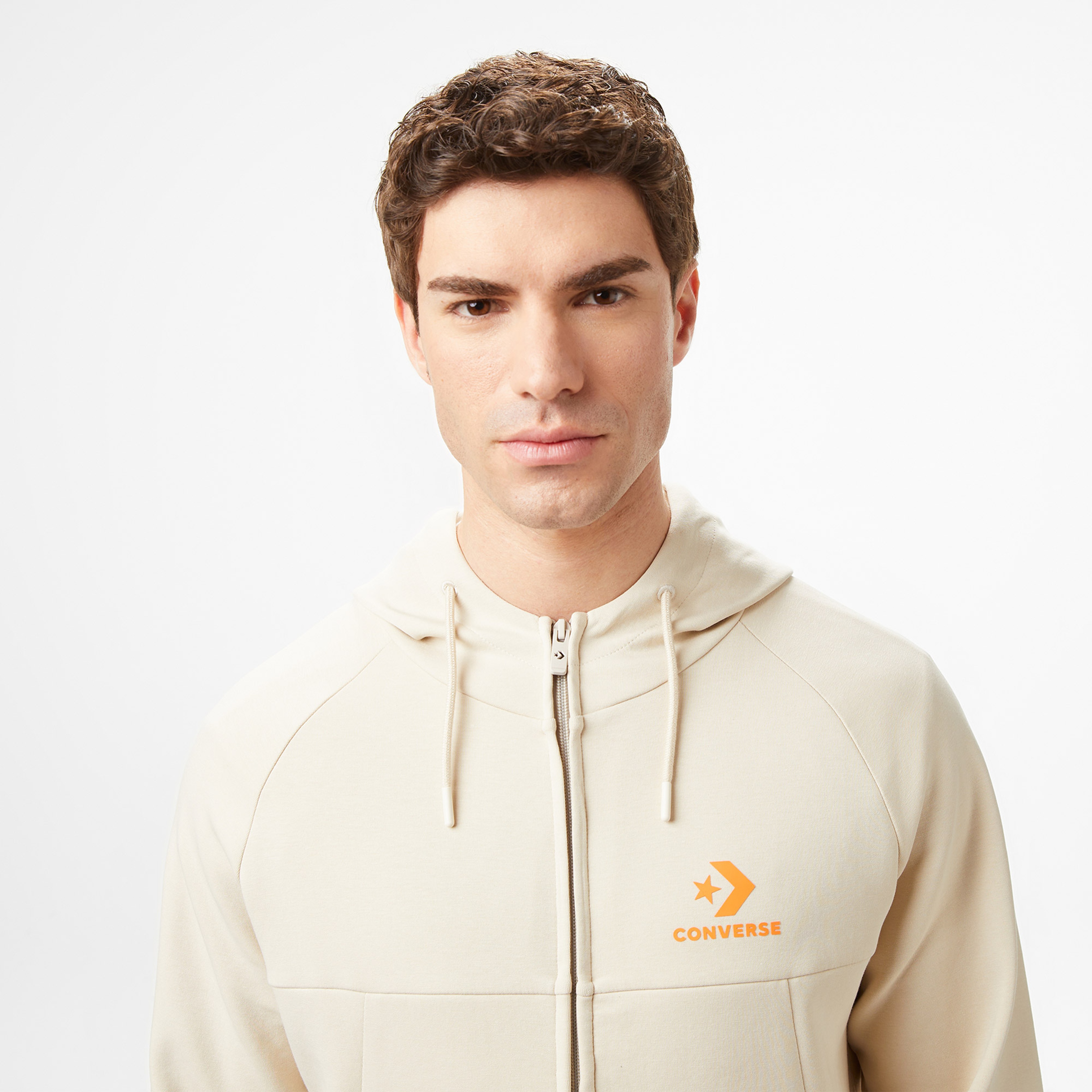 Converse Erkek Bej Sweatshirt