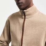 GANT Erkek Bej Regular Fit Fermuarlı Hırka