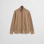 GANT Erkek Bej Regular Fit Fermuarlı Hırka