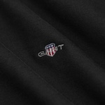 GANT Kadın Siyah Relaxed Fit Bisiklet Yaka Sweatshirt