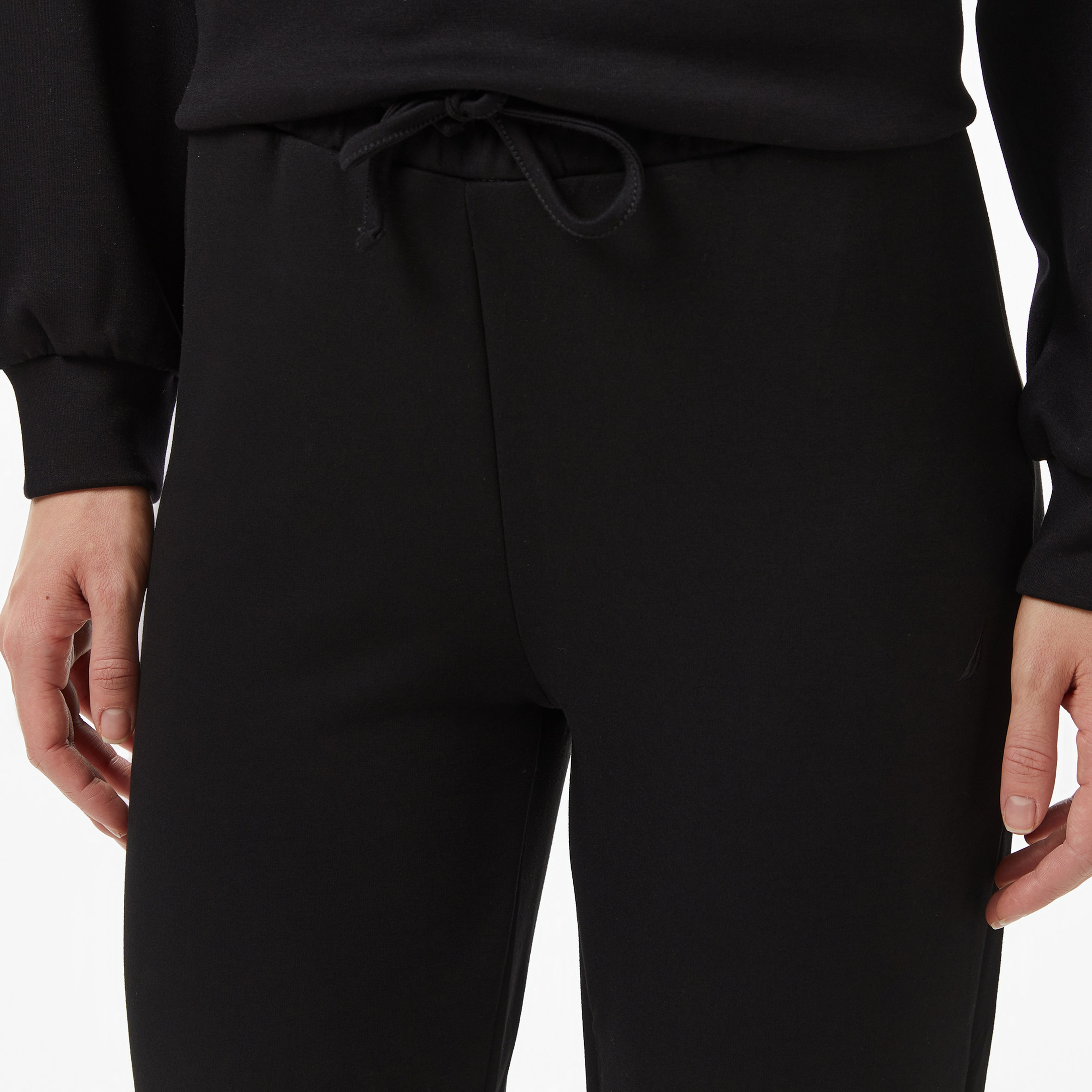 Nautica Kadın Siyah Regular Fit Eşofman Altı