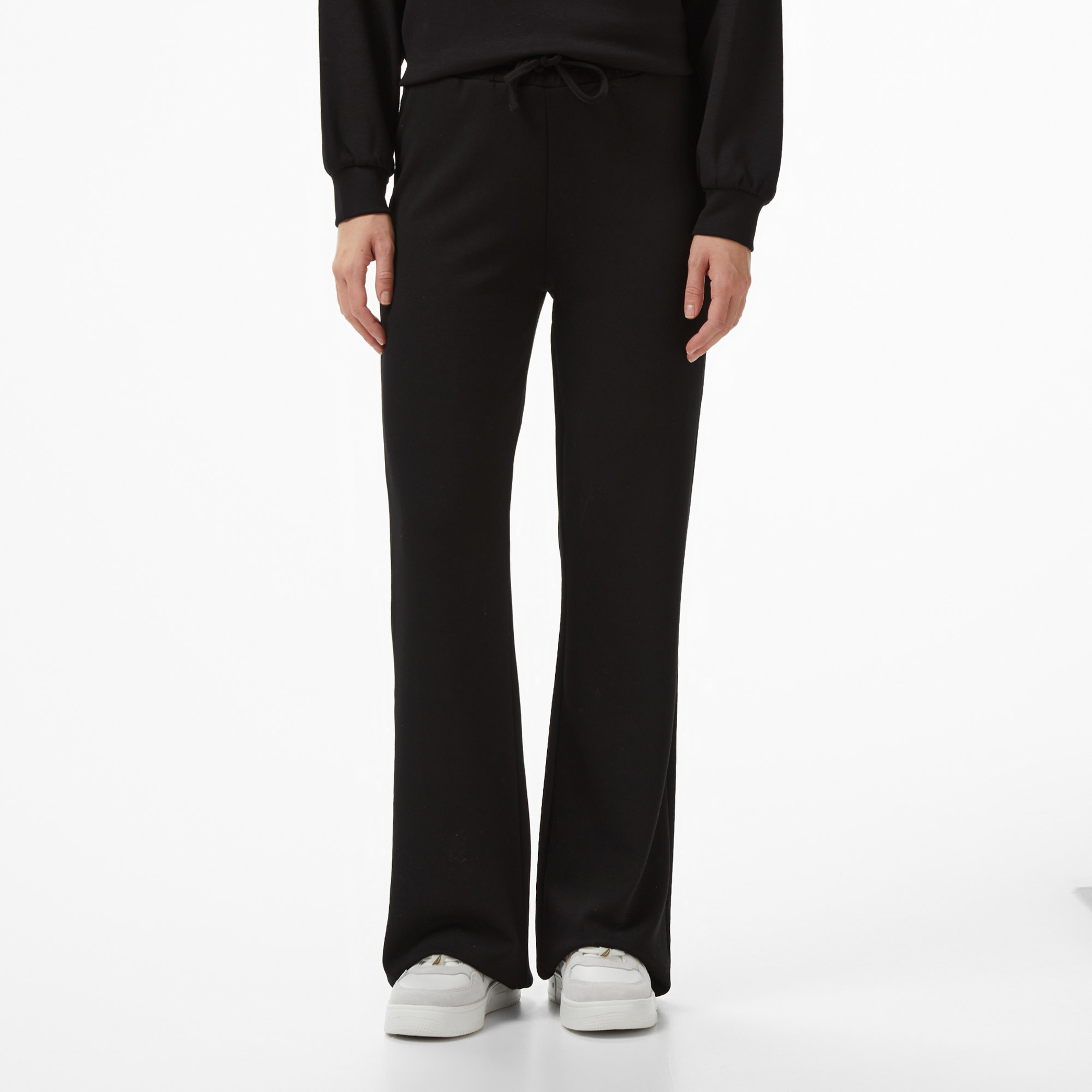 Nautica Kadın Siyah Regular Fit Eşofman Altı