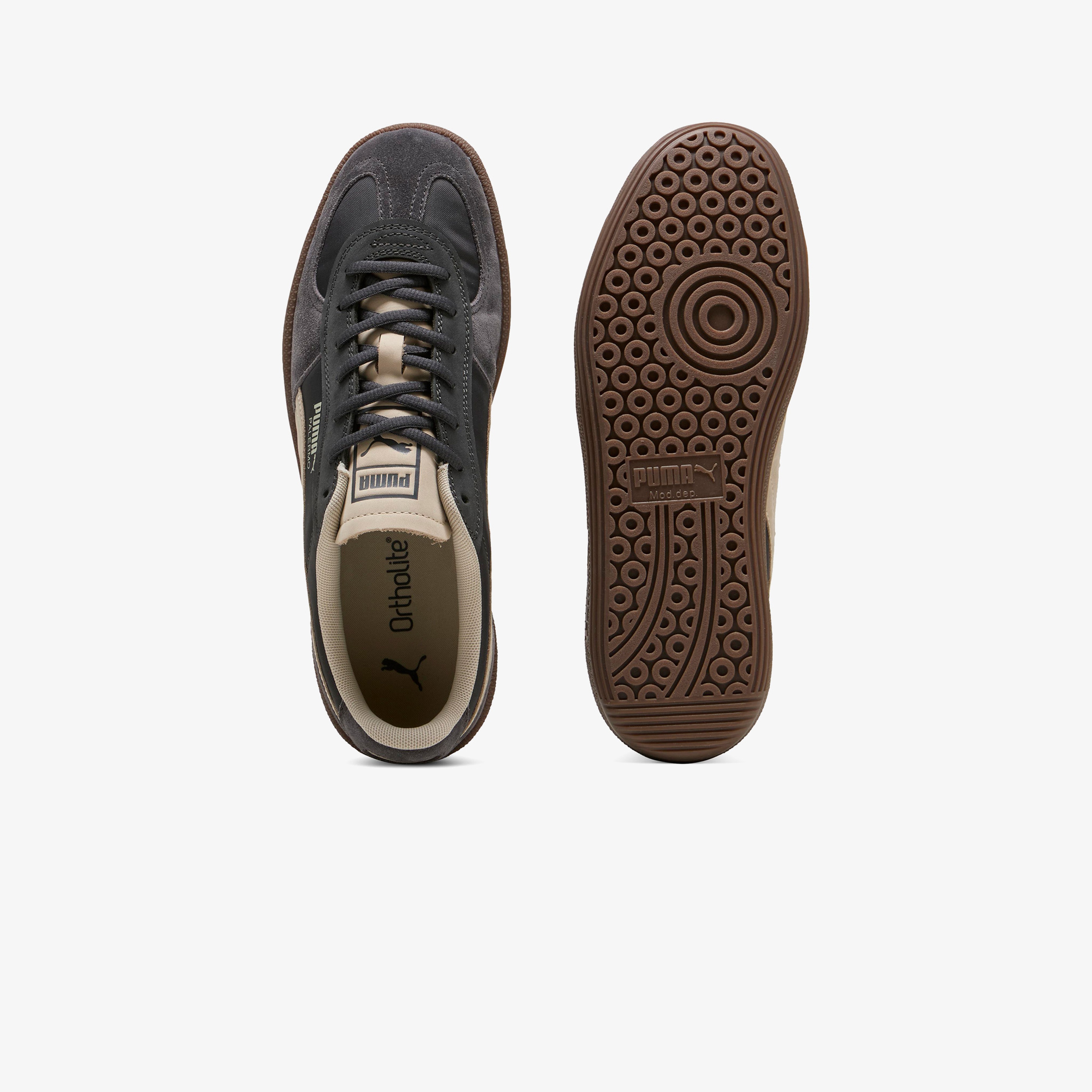 Puma Palermo Pop Unisex Gri Spor Ayakkabı