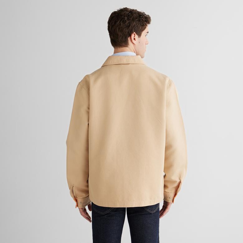 GANT Erkek Bej Gömlek Yaka Ceket