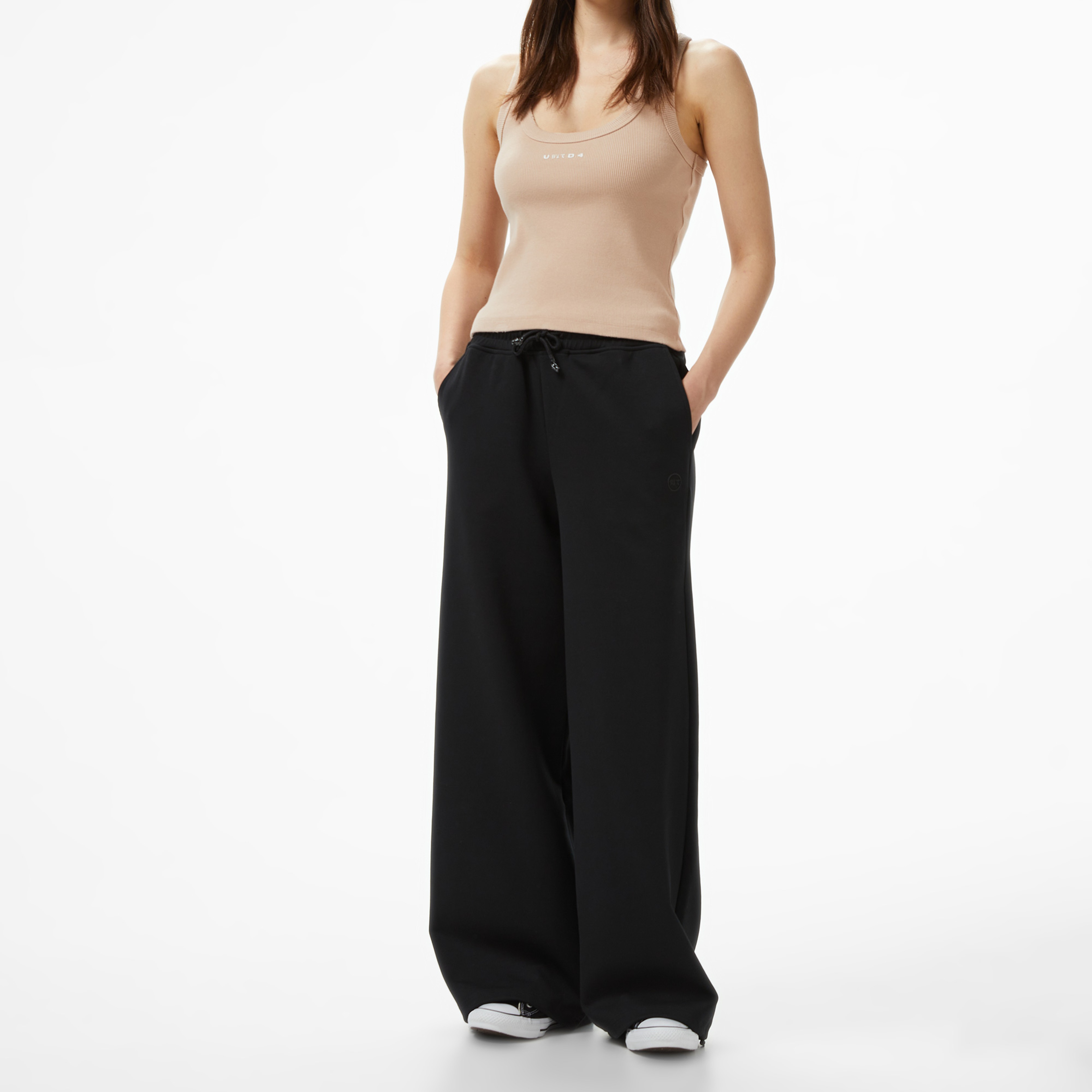 UNITED4 Kadın Siyah Eşofman Altı