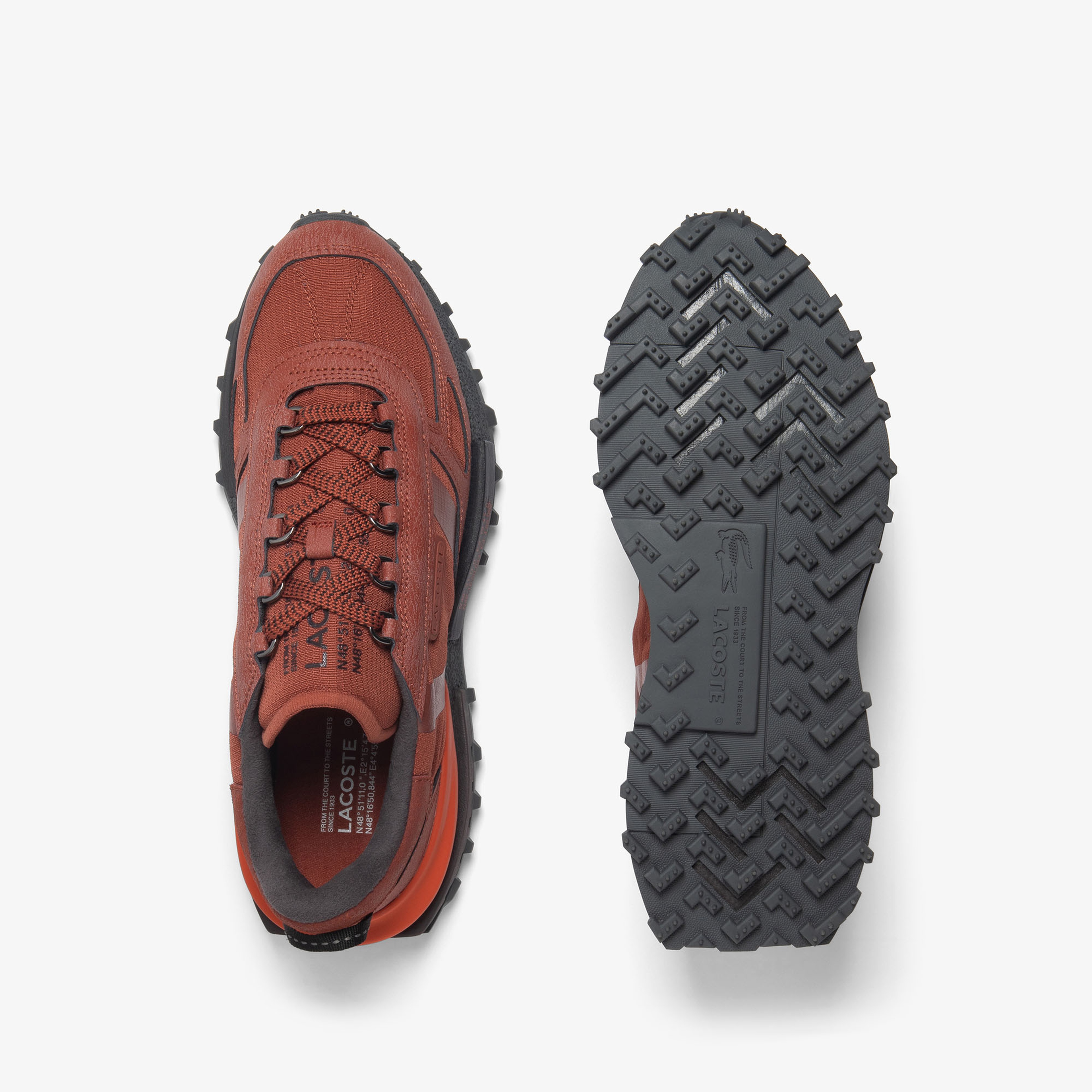 Lacoste Elite Active Winter Erkek Turuncu Spor Ayakkabı