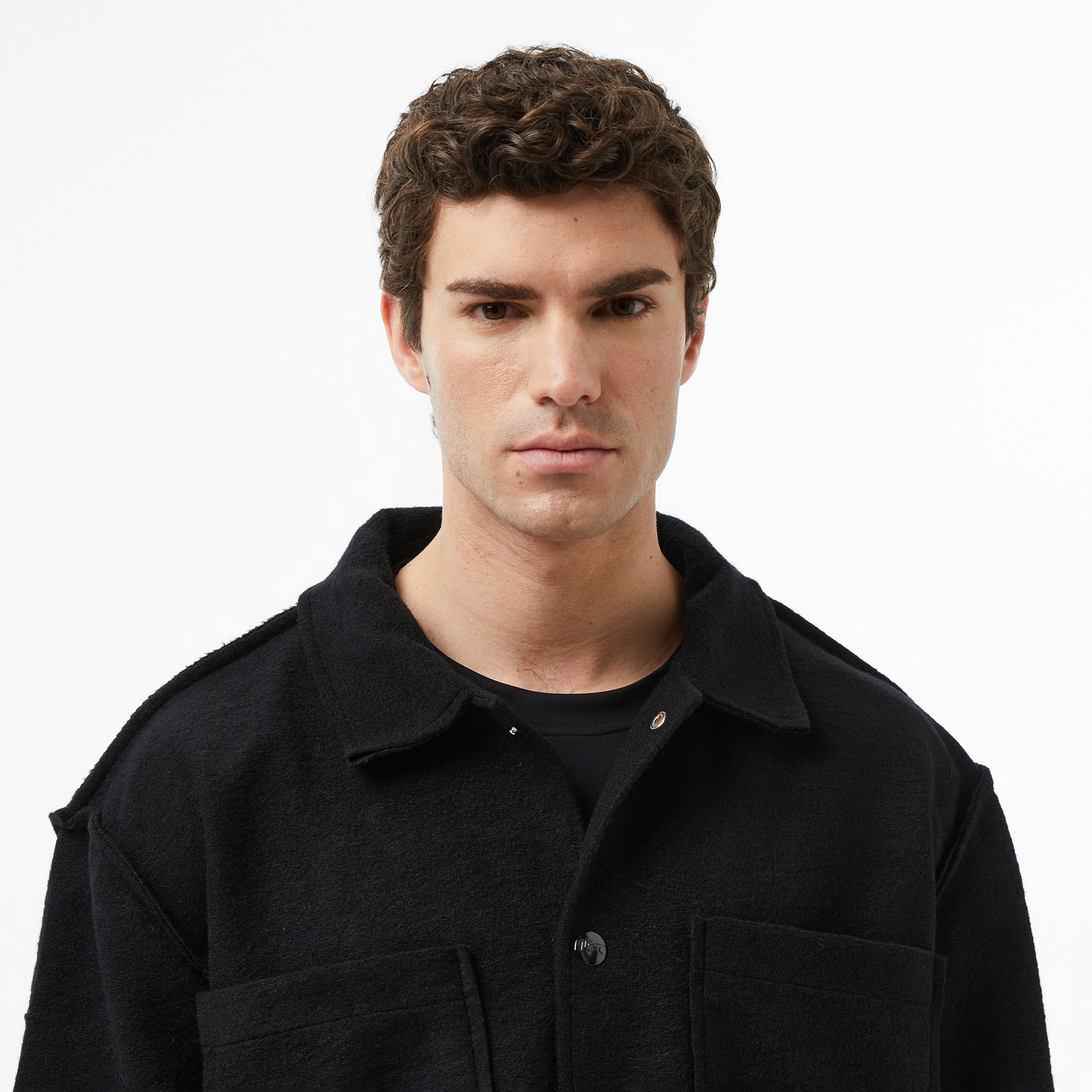 UNITED4 Erkek Siyah Ceket