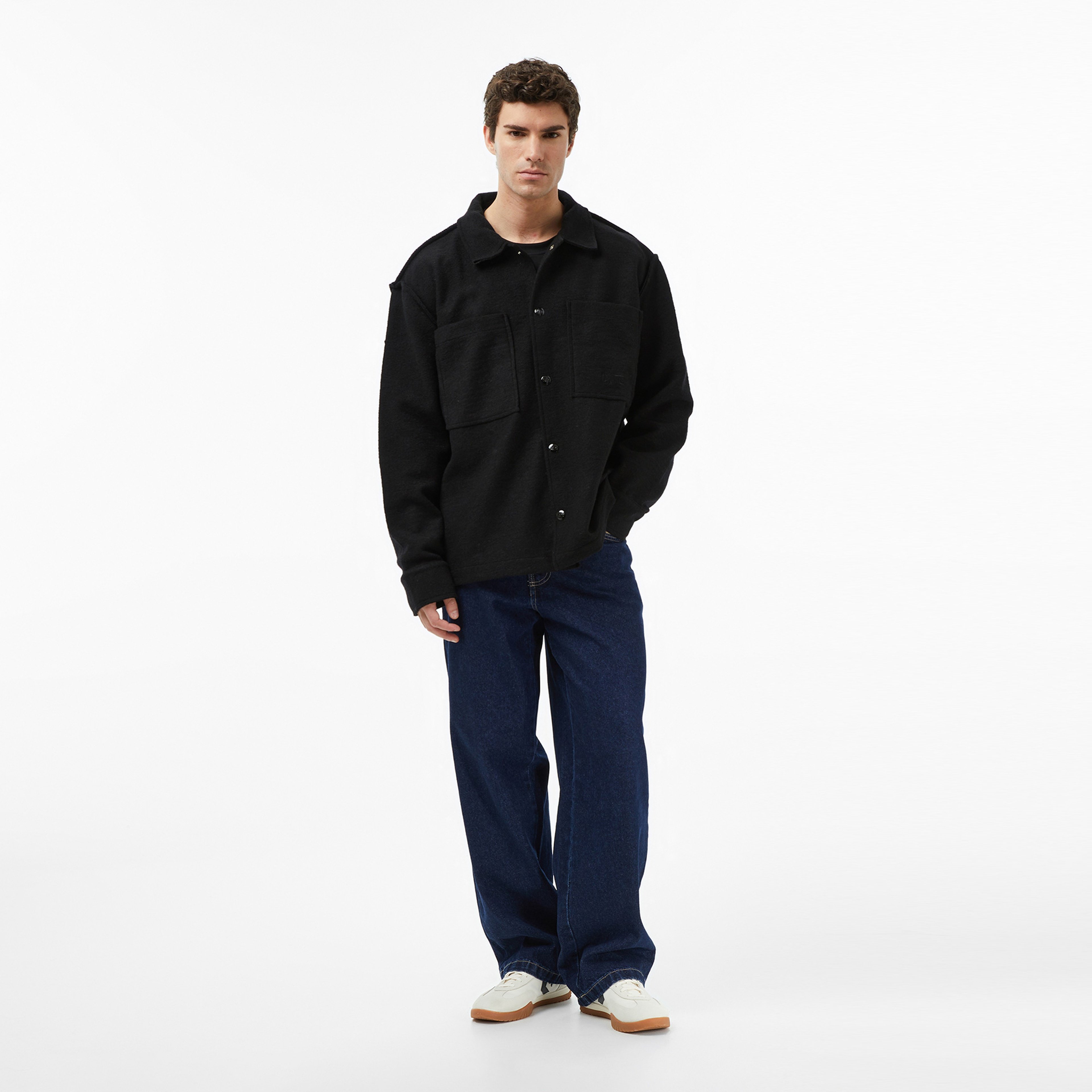 UNITED4 Erkek Siyah Ceket