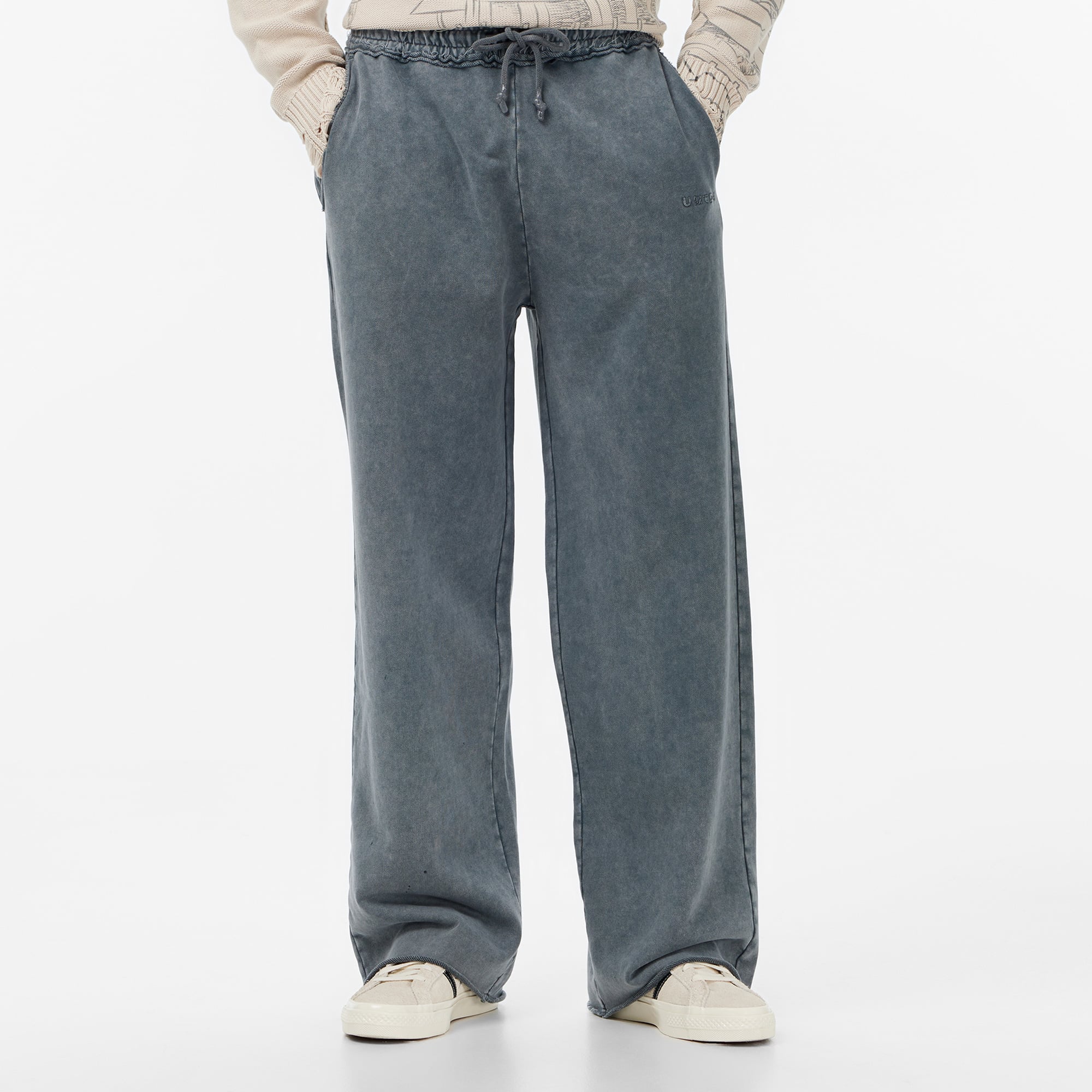 UNITED4 Essentials Erkek Gri Eşofman Altı