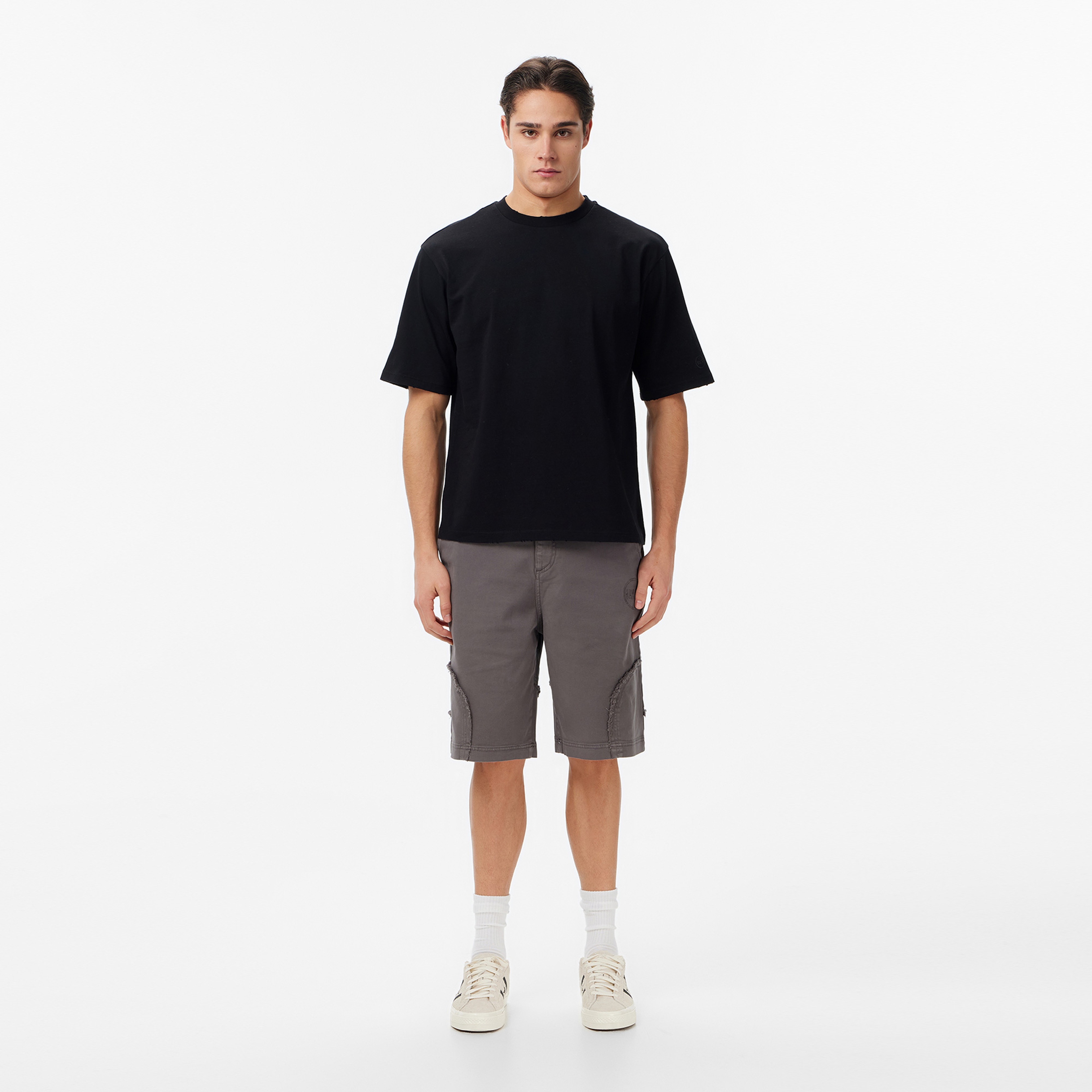 UNITED4 Essentials Erkek Gri Şort